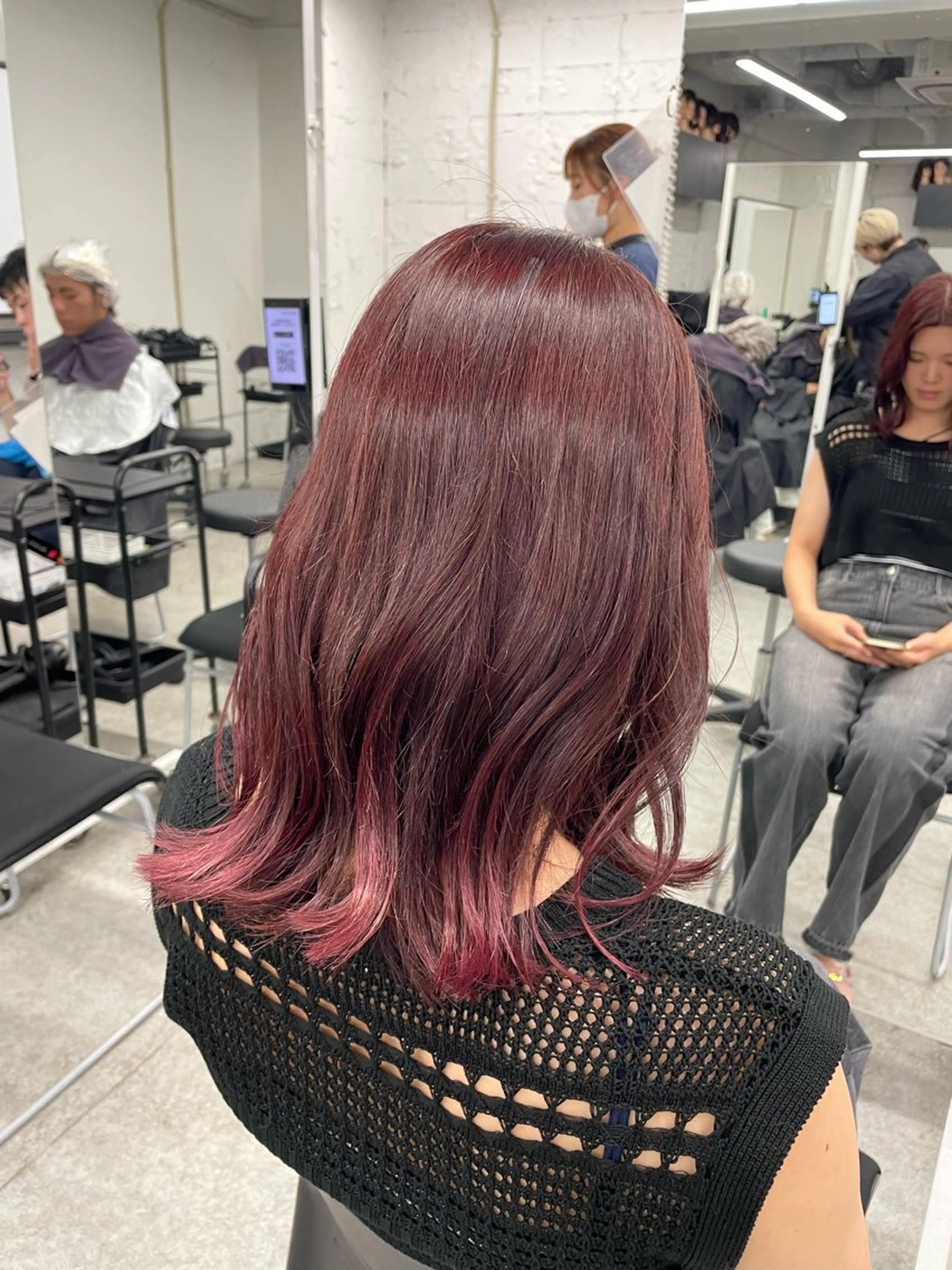 ミディアム カラー 🌿透明感赤み消し Keishin🌿のヘアスタイル