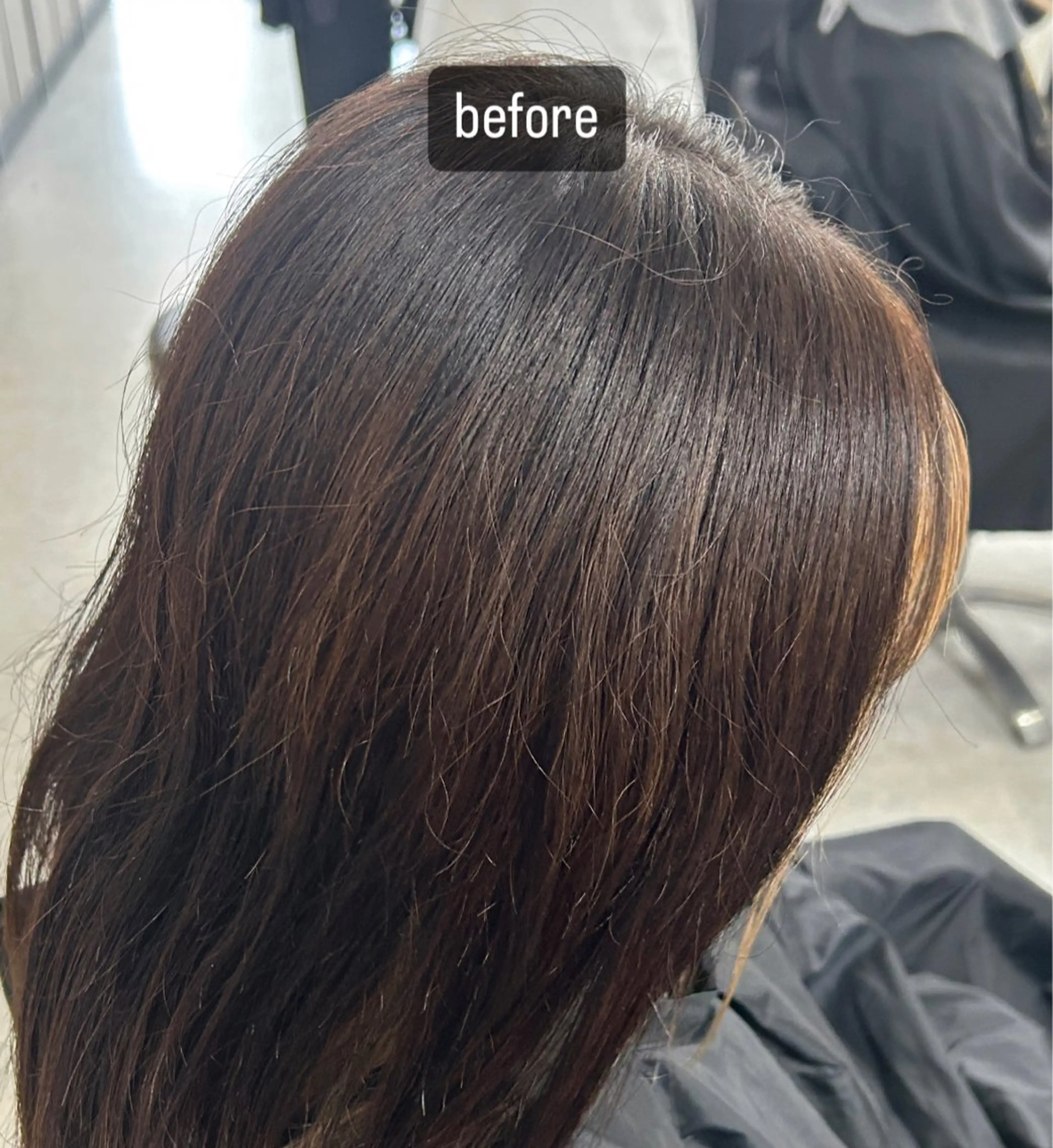 セミロング カット 縮毛矯正 トリートメント ヘッドスパ ヘアセット カズキ🌼曲がる 縮毛矯正のヘアスタイル