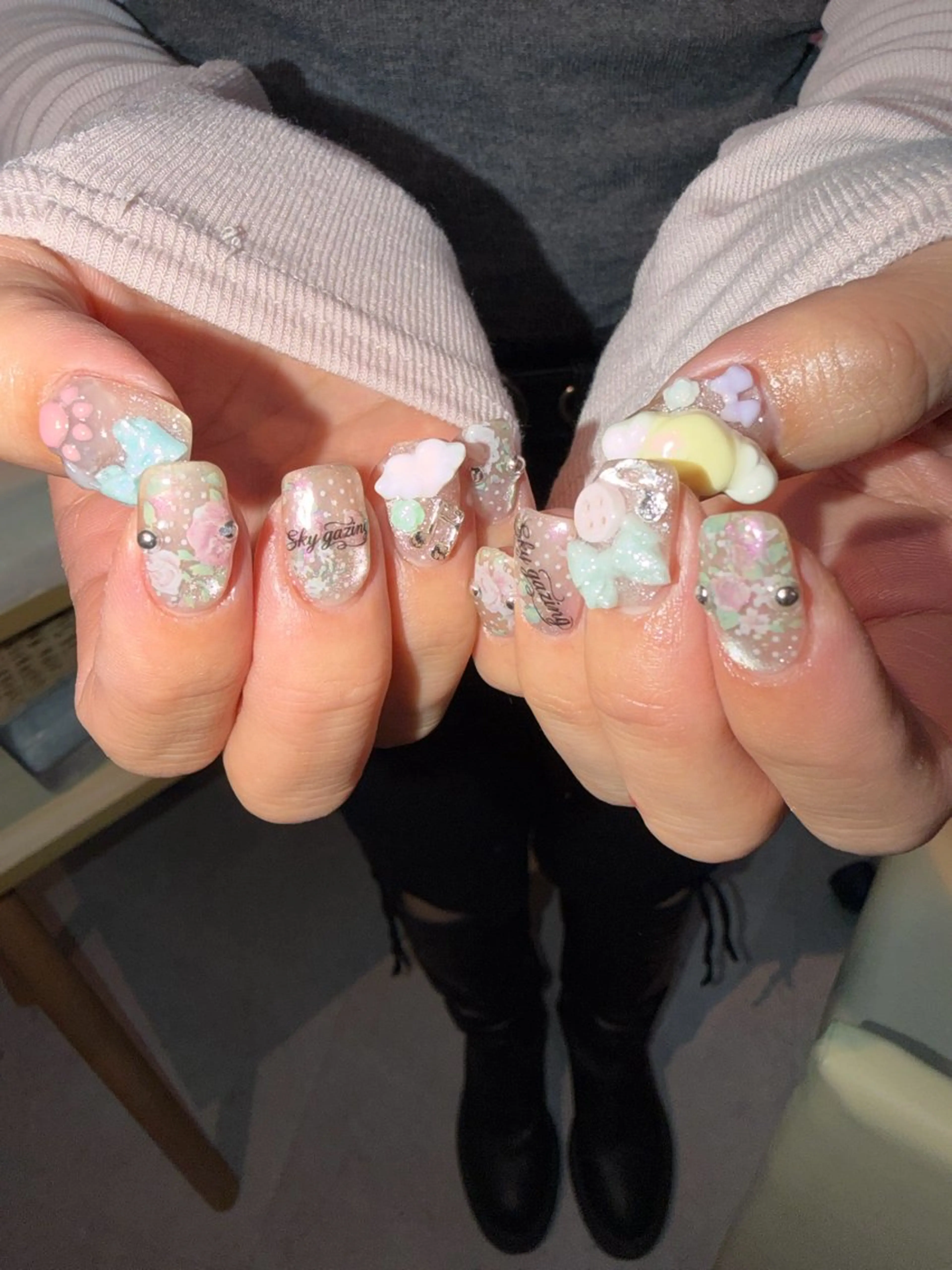 ネイル ハンドネイル AOI✩⡱ 。のネイルデザイン