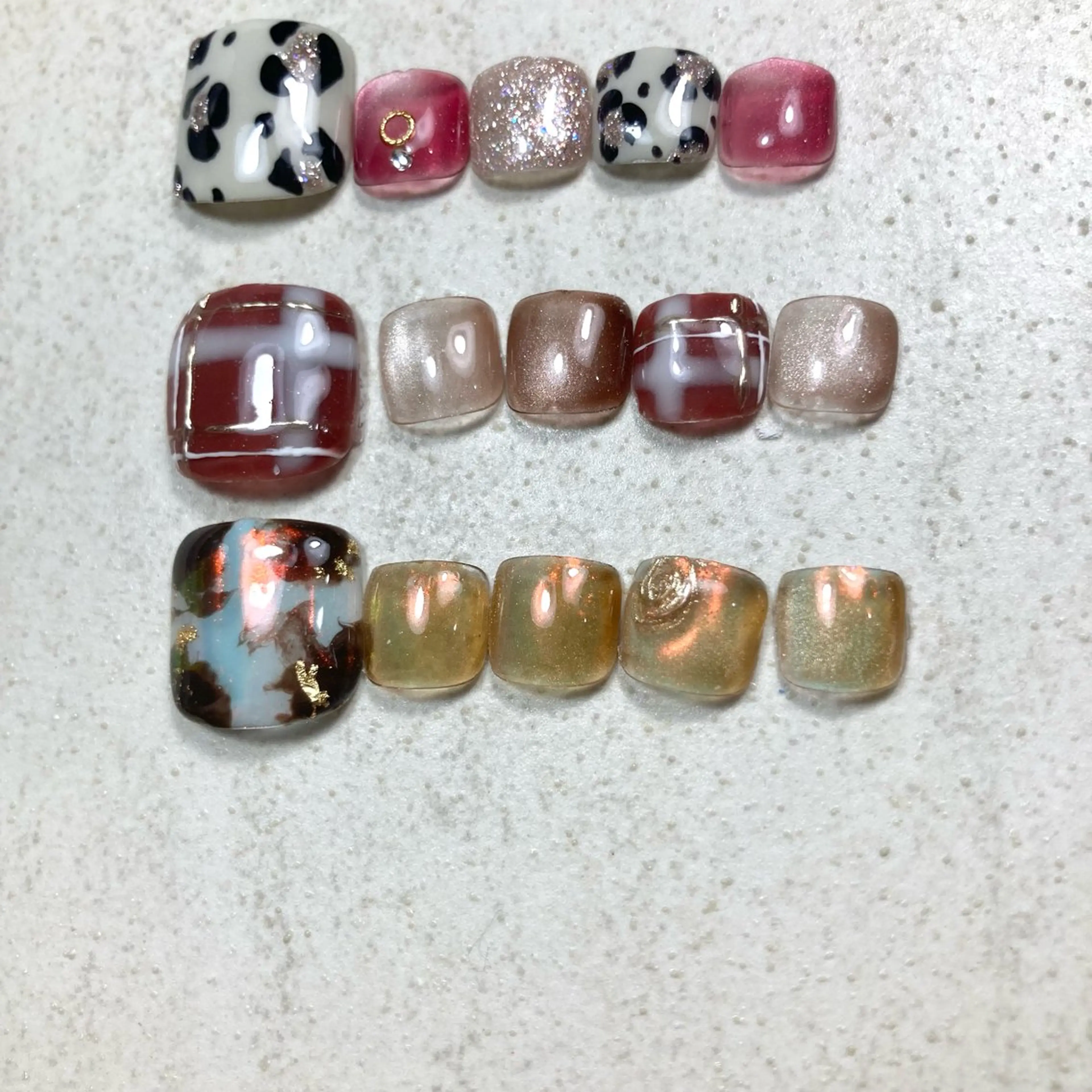 ネイル フットネイル sary nailのネイルデザイン