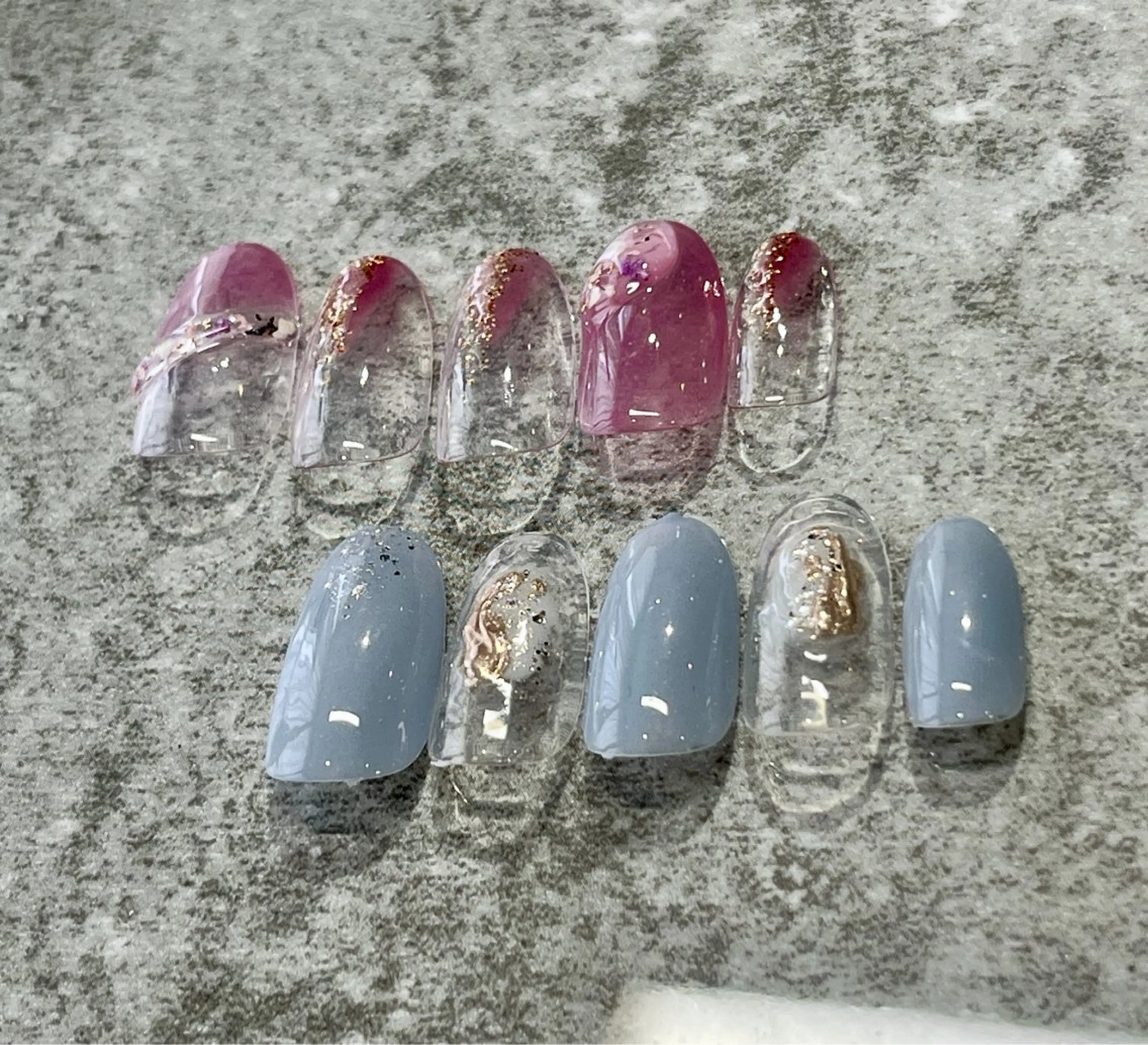 ネイル ハンドネイル 大島 玲奈のネイルデザイン