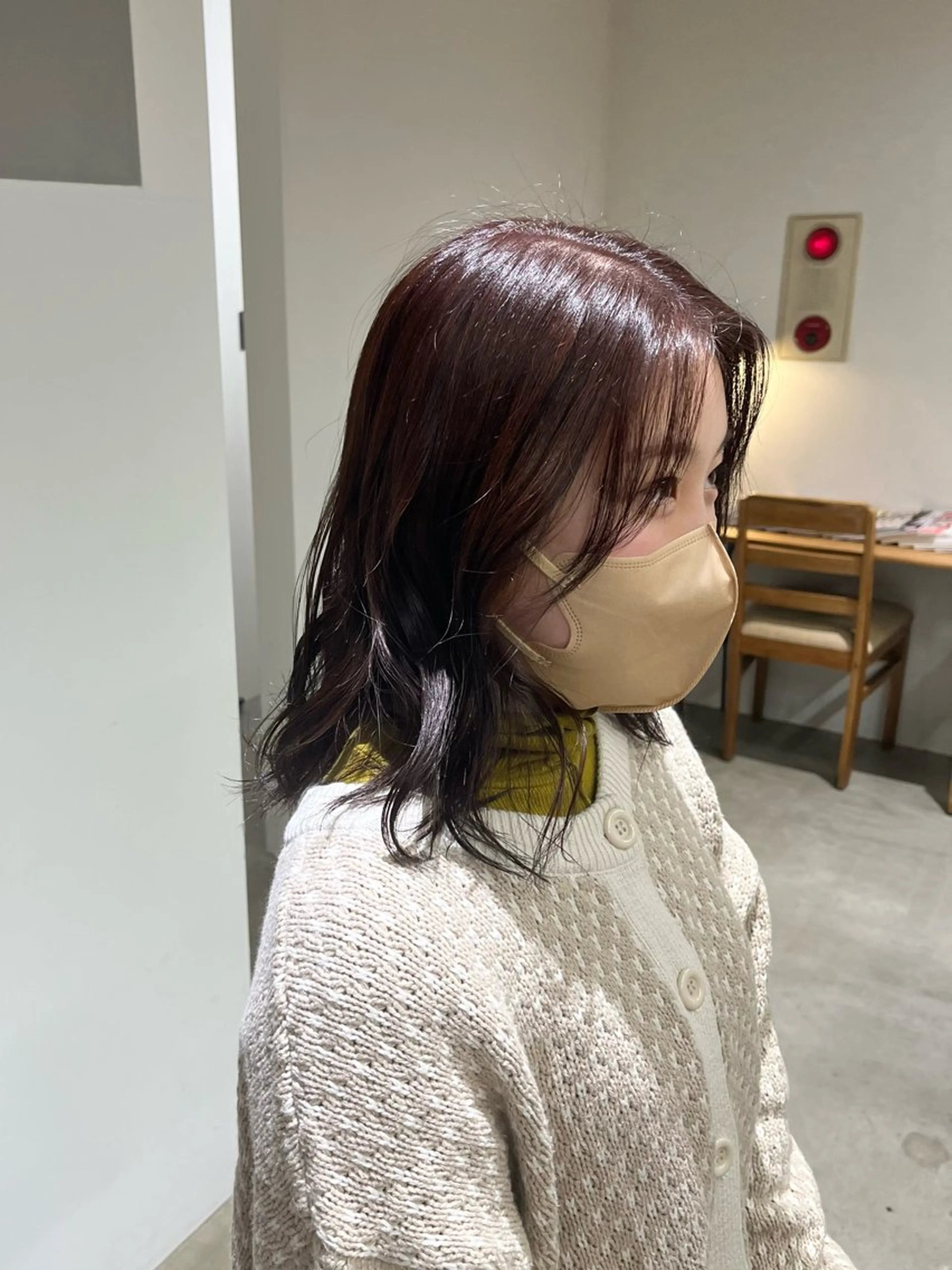 ミディアム カラー 鈴木 向日葵/Kotiiのヘアスタイル