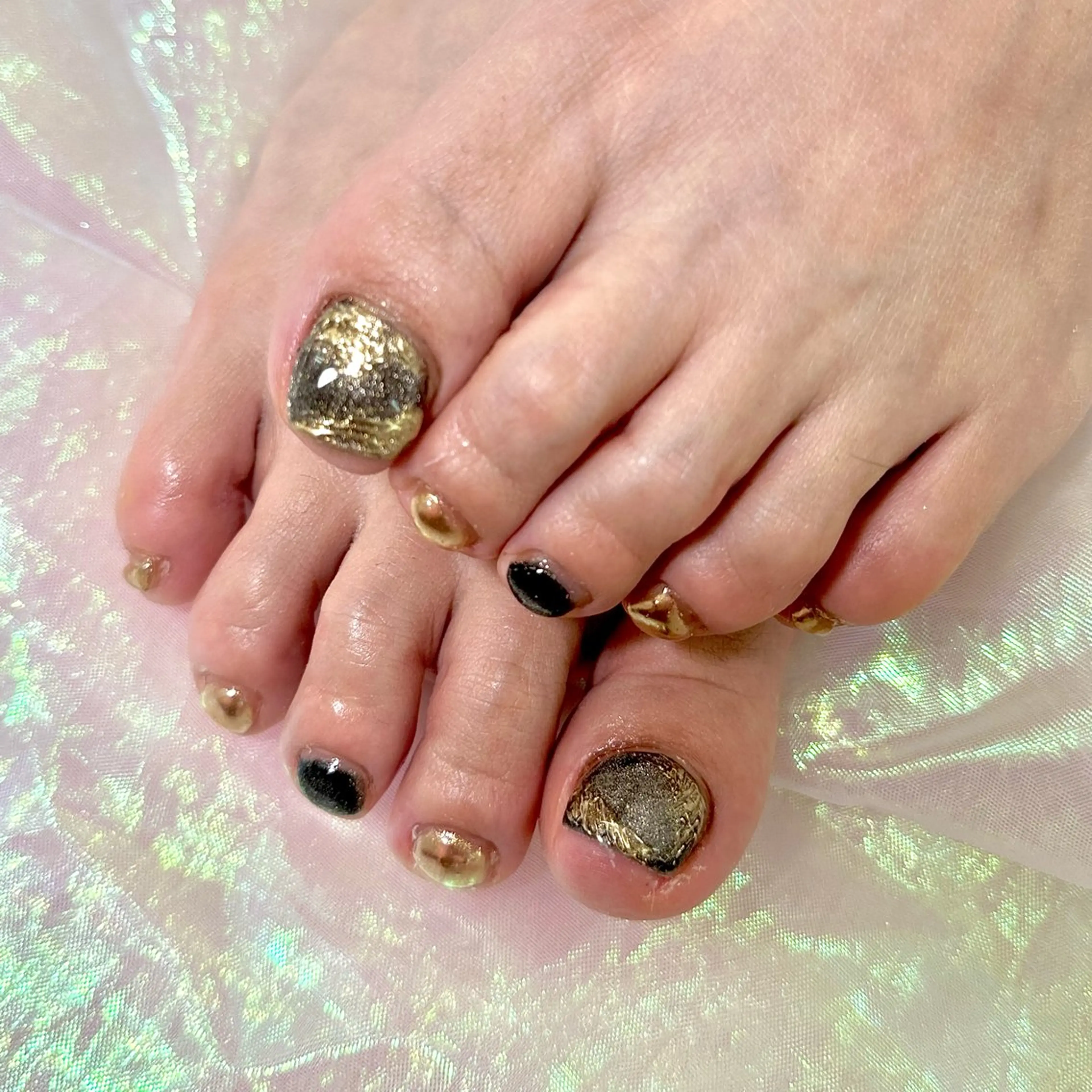 ネイル アートネイル フットネイル マグネットネイル ミラーネイル Heartnail Hino Reinaのネイルデザイン