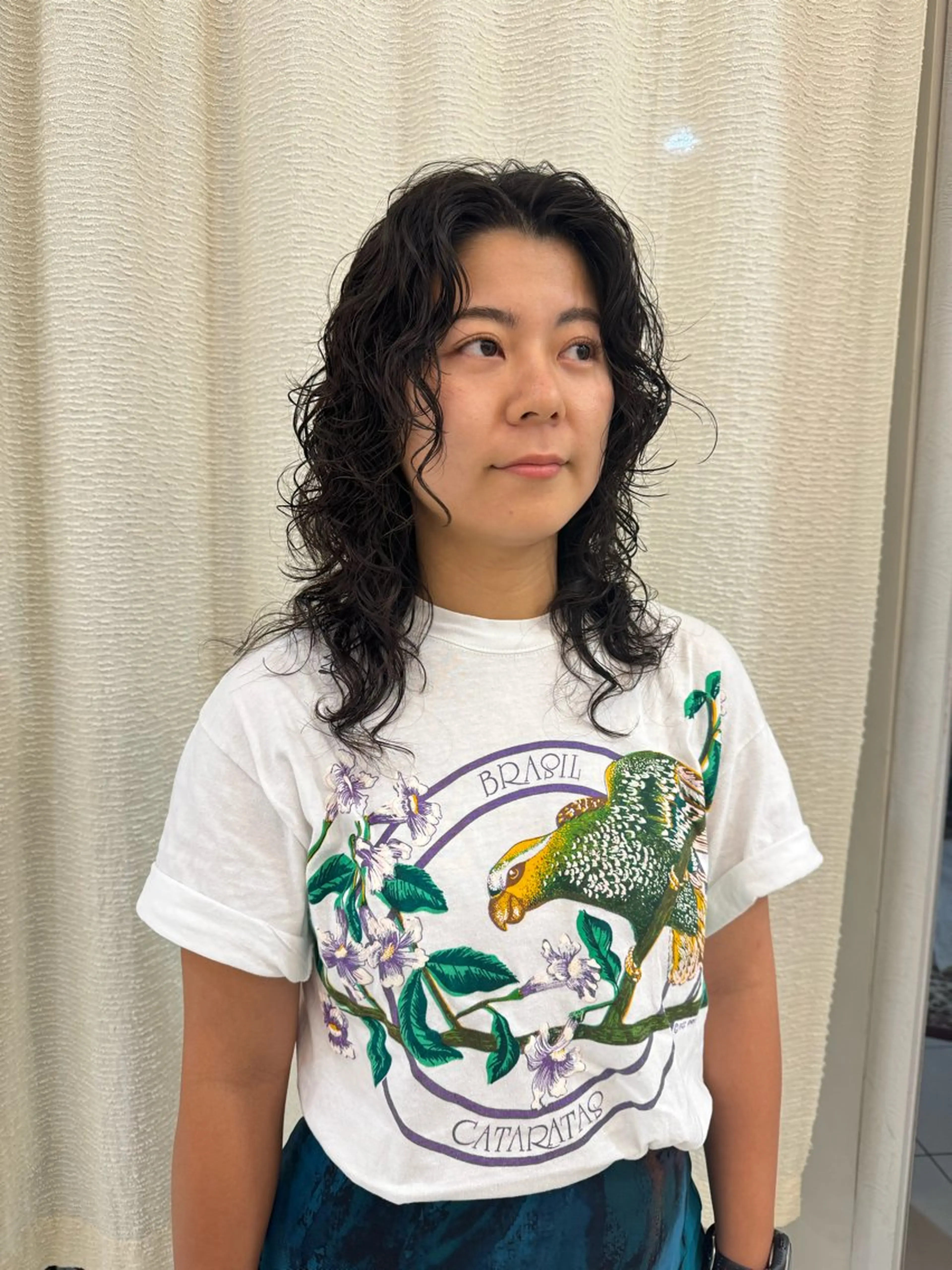 ミディアム パーマ ミディアムパーマ カット パーマ トリートメント 丁寧なカウンセリング 🌿KENTA🌿のヘアスタイル