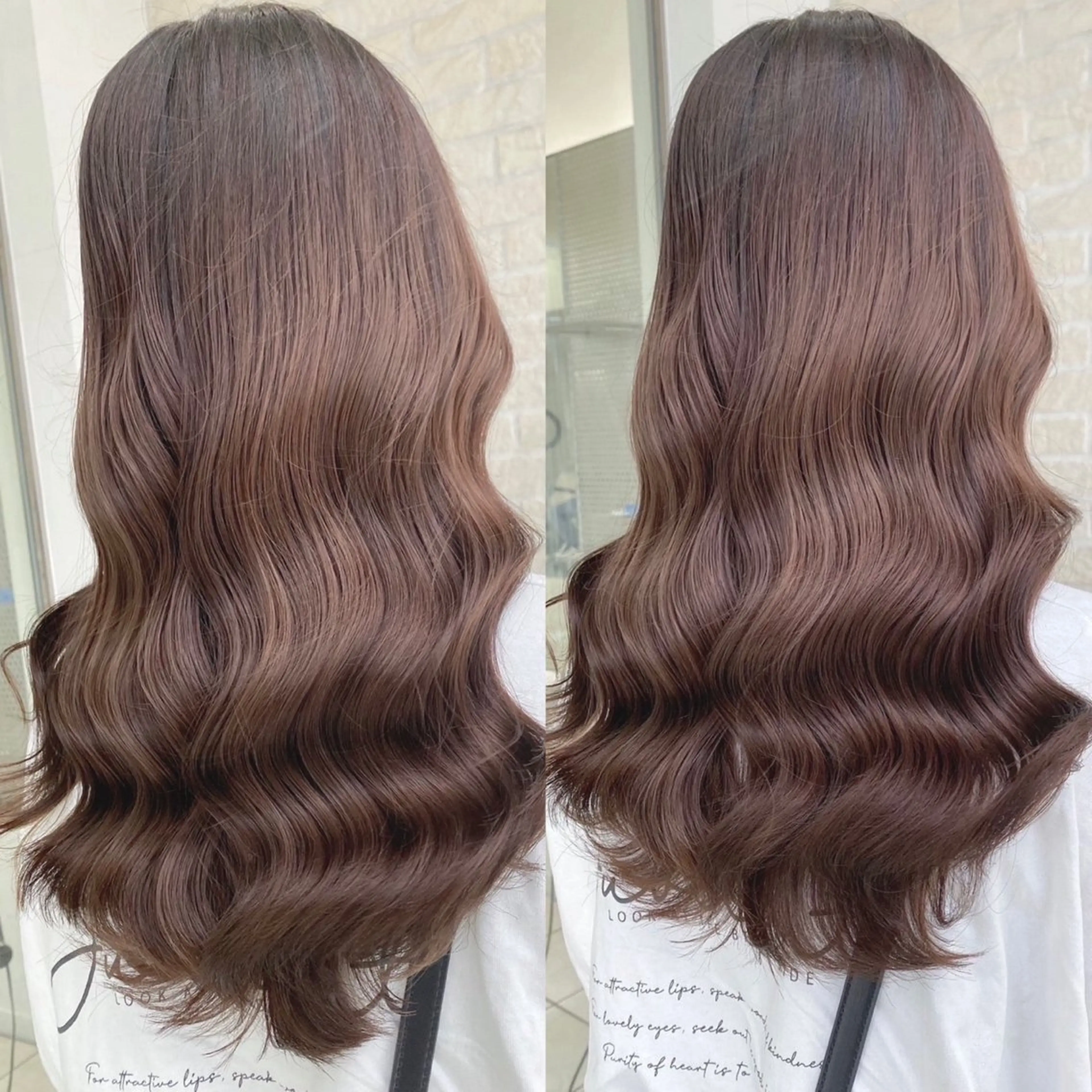 【🧡フルコース🧡】美髪イルミナカラー＋骨格矯正カット＋髪質改善トリートメントの写真