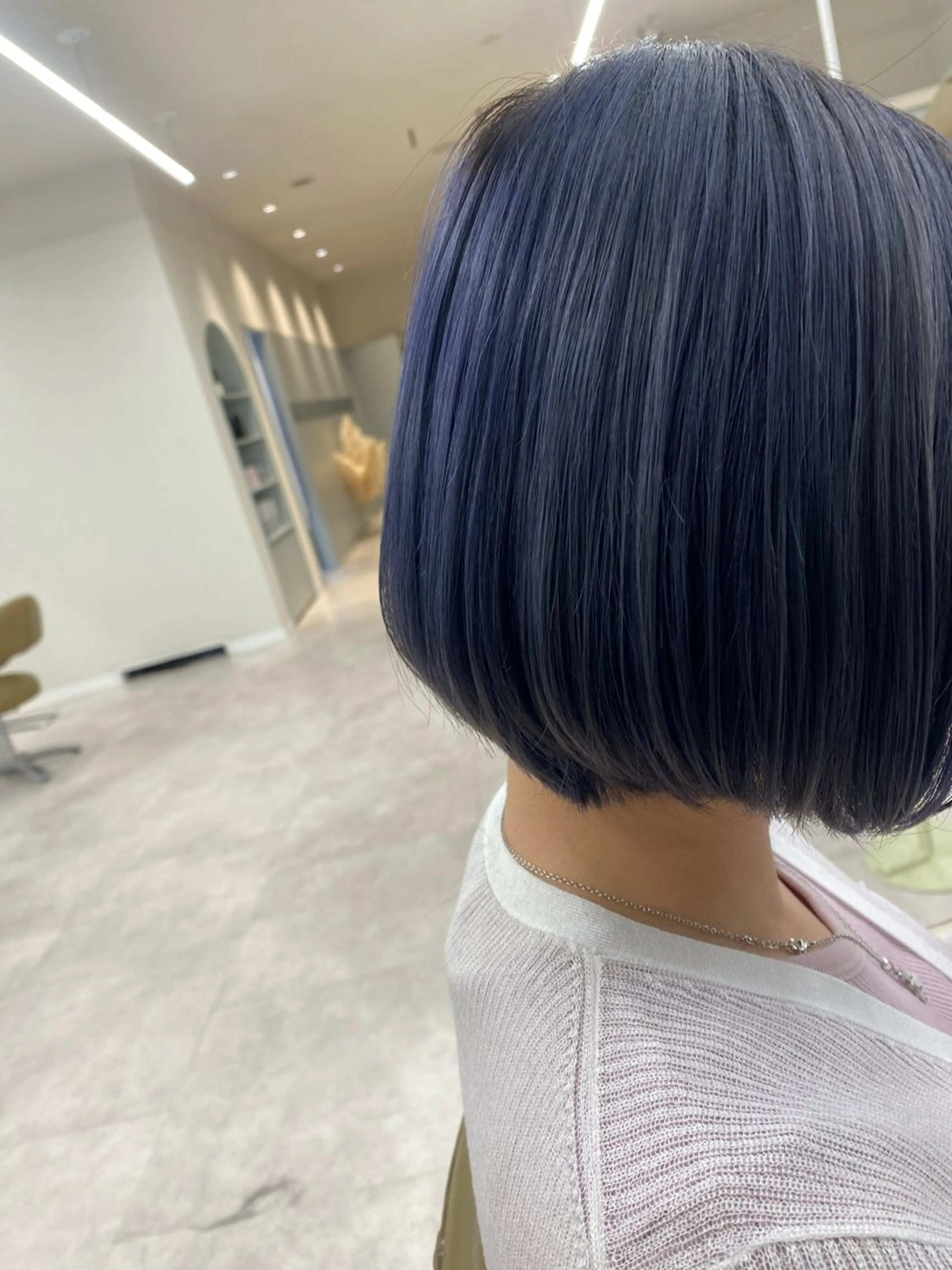 カラー ブルーカラー ブルーラベンダー ラベンダーカラー 🫧髪質改善/斎藤 奈々/岡山美容師🫧のヘアスタイル