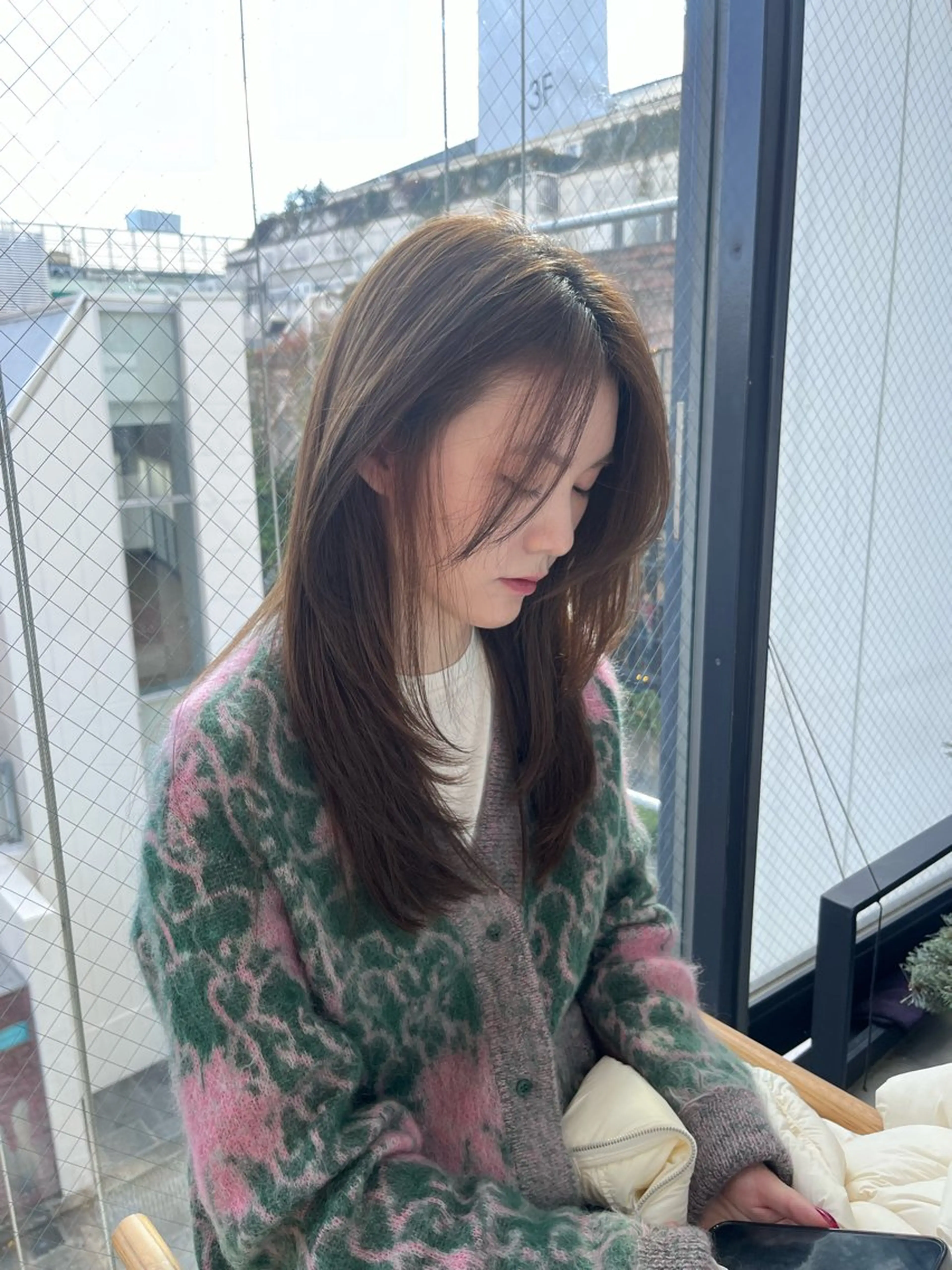 ロング レイヤーくびれヘア アレンジmanakaのヘアスタイル