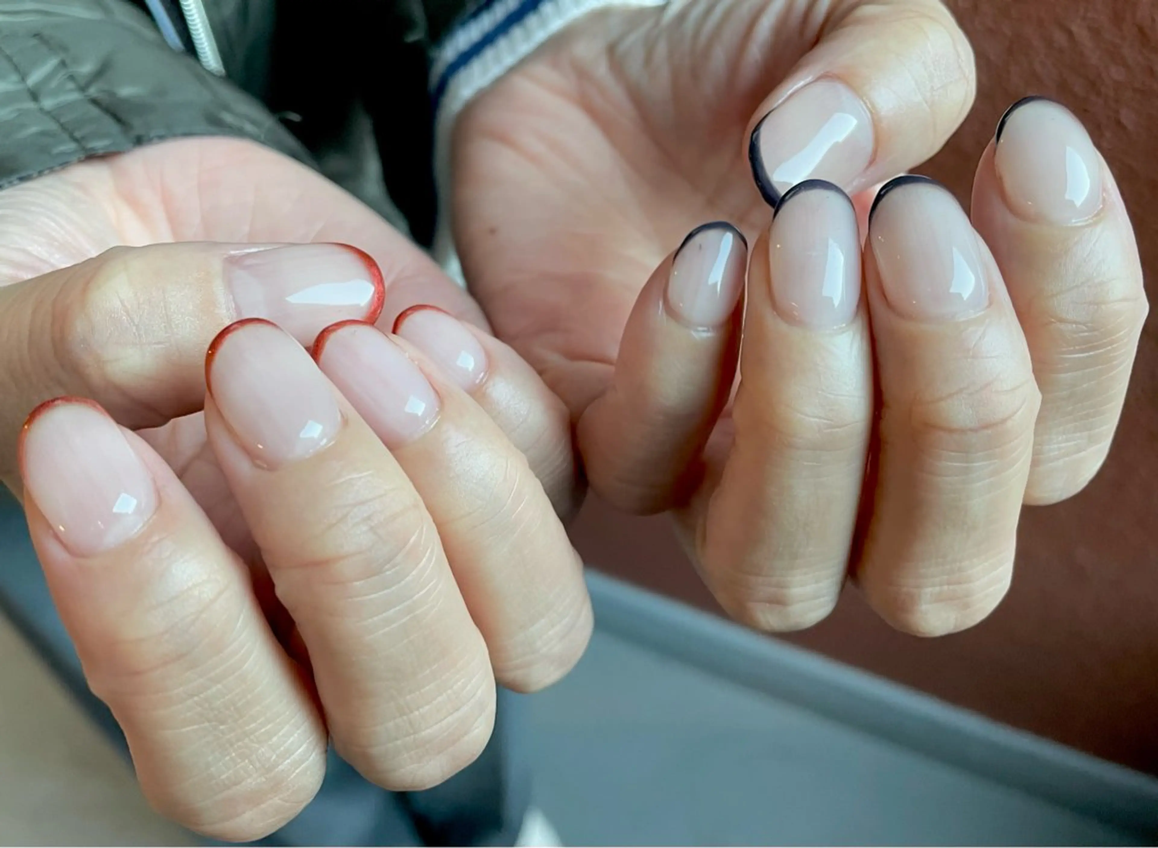 ネイル フレンチネイル ハンドネイル epanouir mihoのネイルデザイン