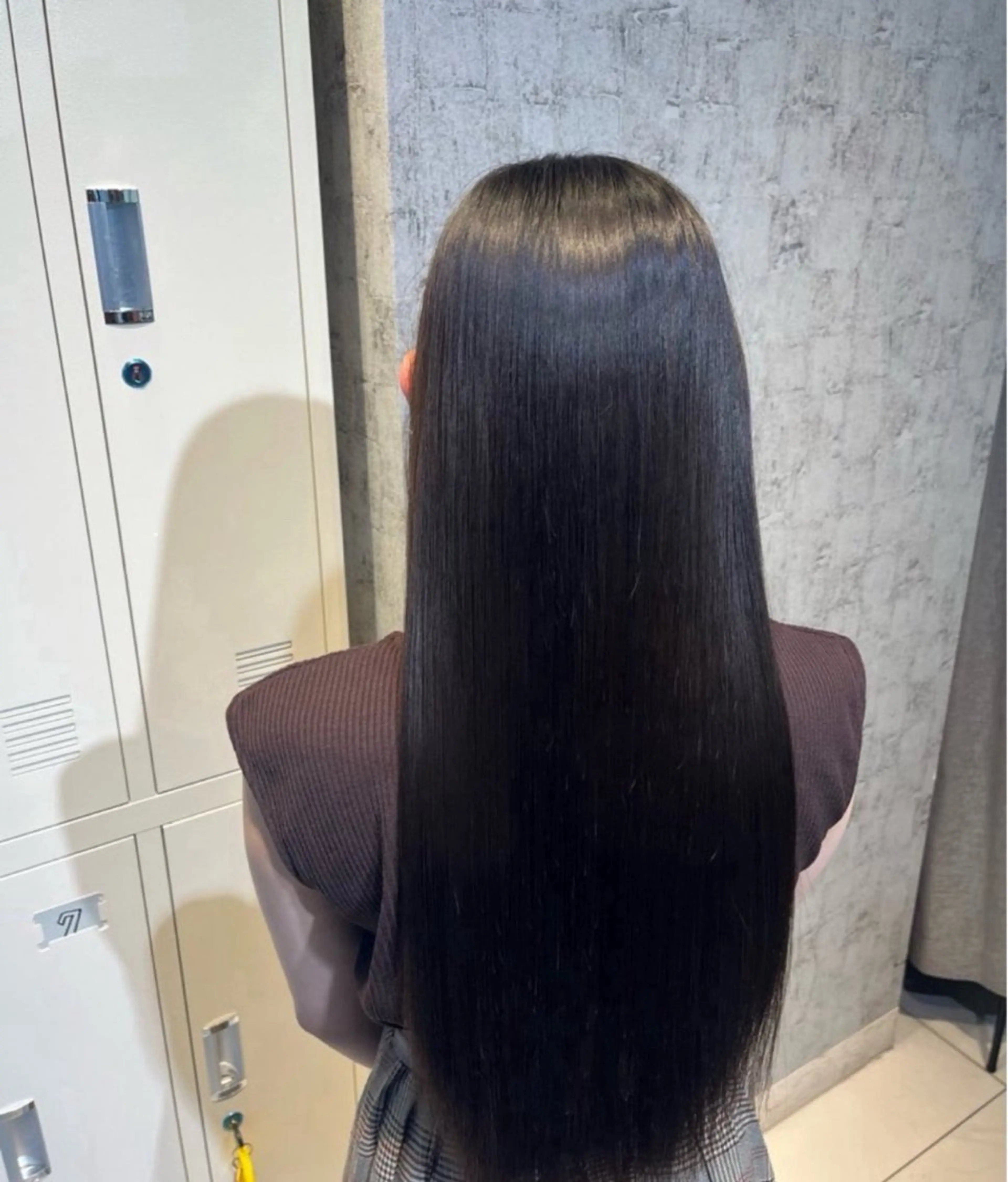 ロング 髪質改善 💠 韓国風うる艶/シオリのヘアスタイル