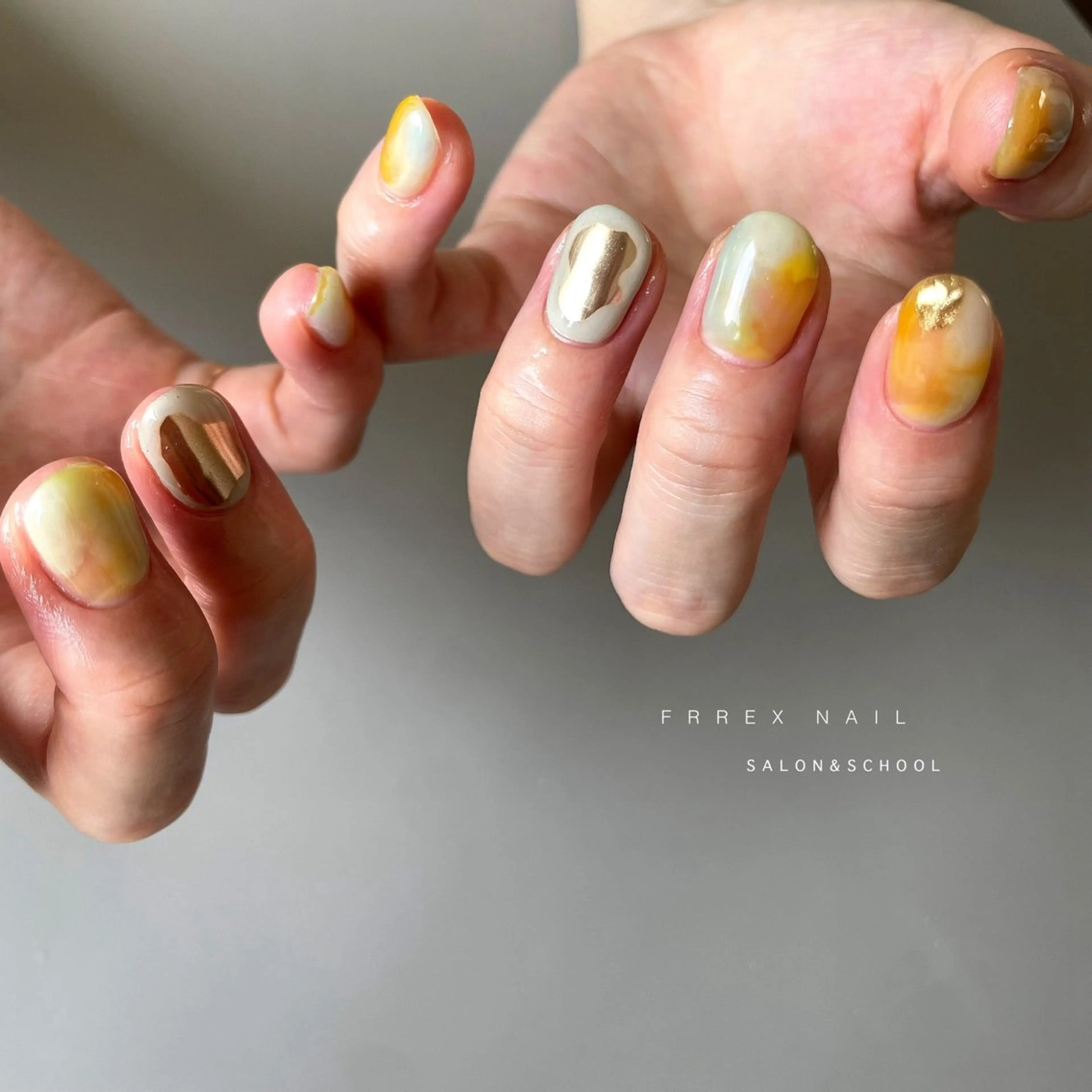 ネイル ニュアンスネイル ハンドネイル ハンドケア freex nail /ニュアンス/個性派のネイルデザイン