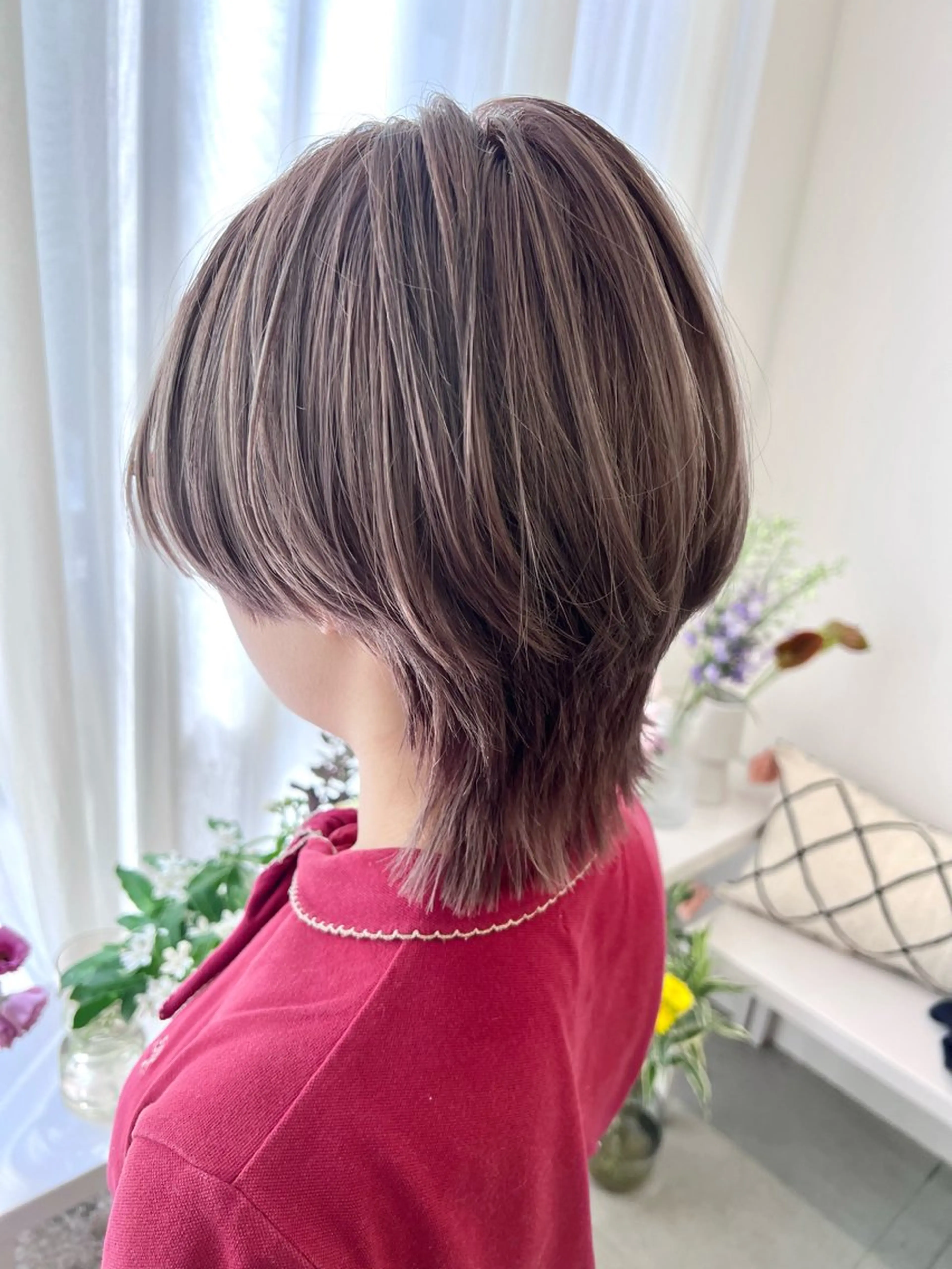 ショート ショートヘア ウルフカット 永田 崇のヘアスタイル