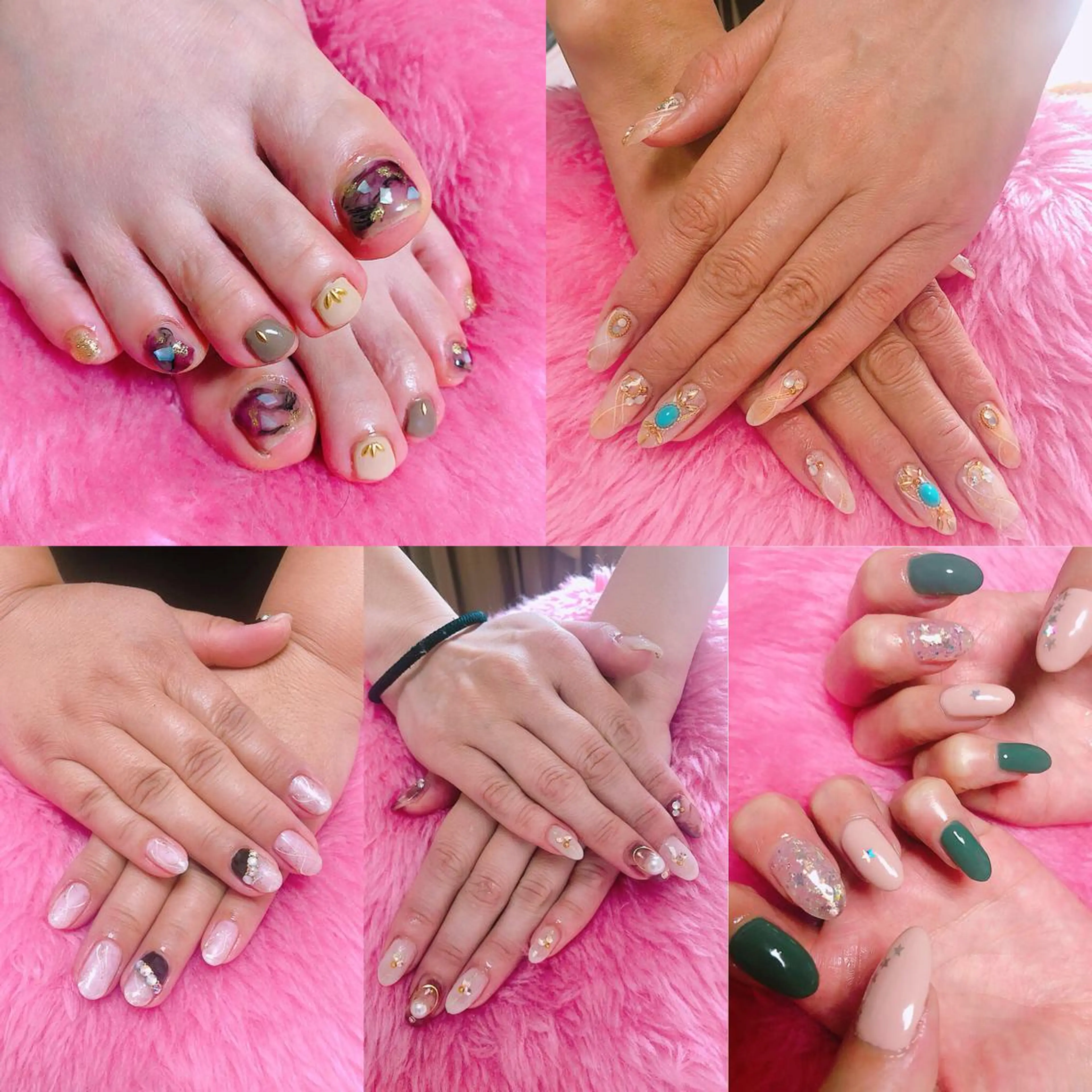 ネイル ホログラムネイル NAILWISH所属・橋本 千智のネイルデザイン