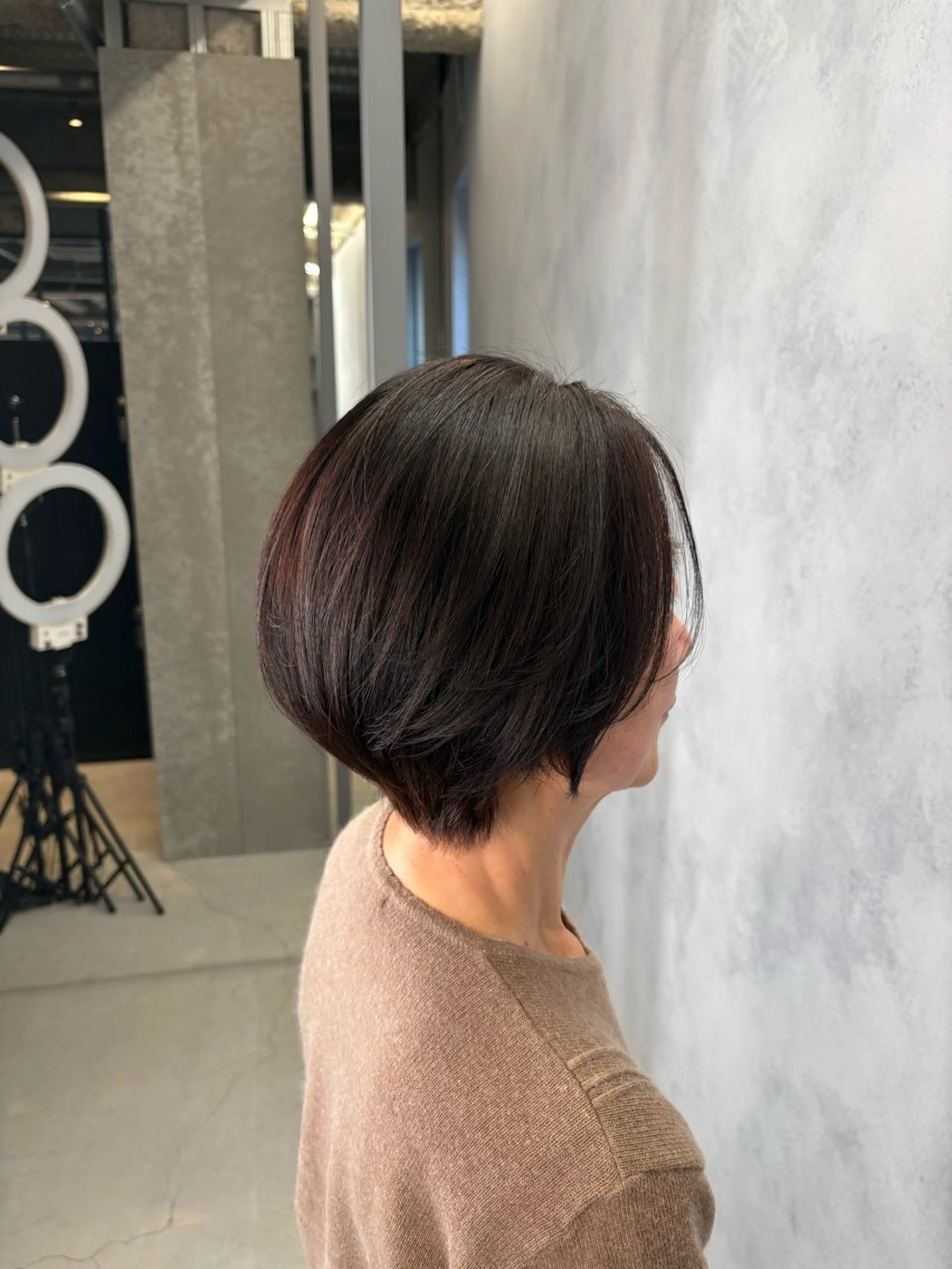 ショート ショートヘア カット トリートメント 𝜗𝜚cocoro 韓国𝜗𝜚のヘアスタイル