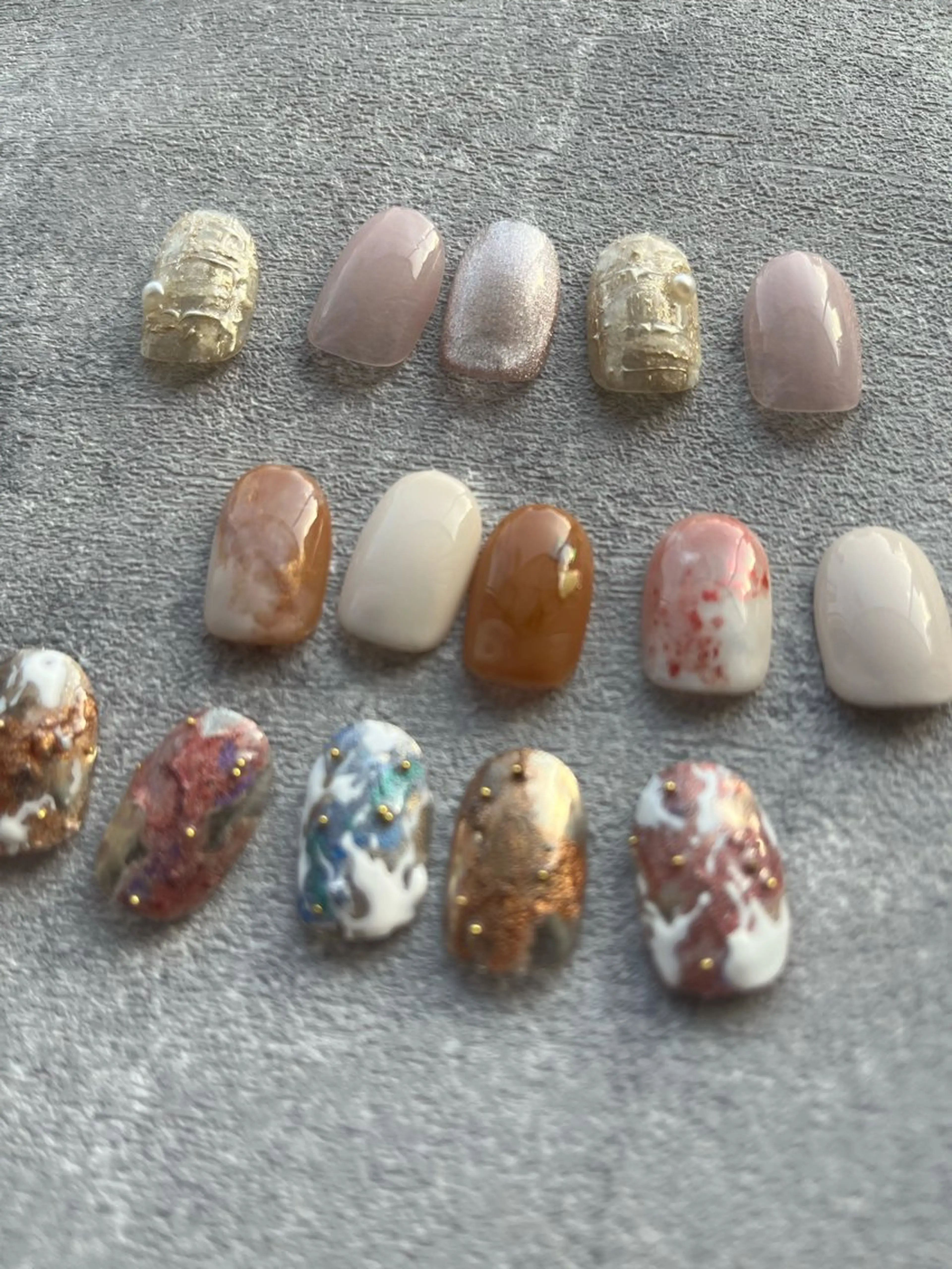 ネイル ニュアンスネイル ASUNALO えりかのネイルデザイン