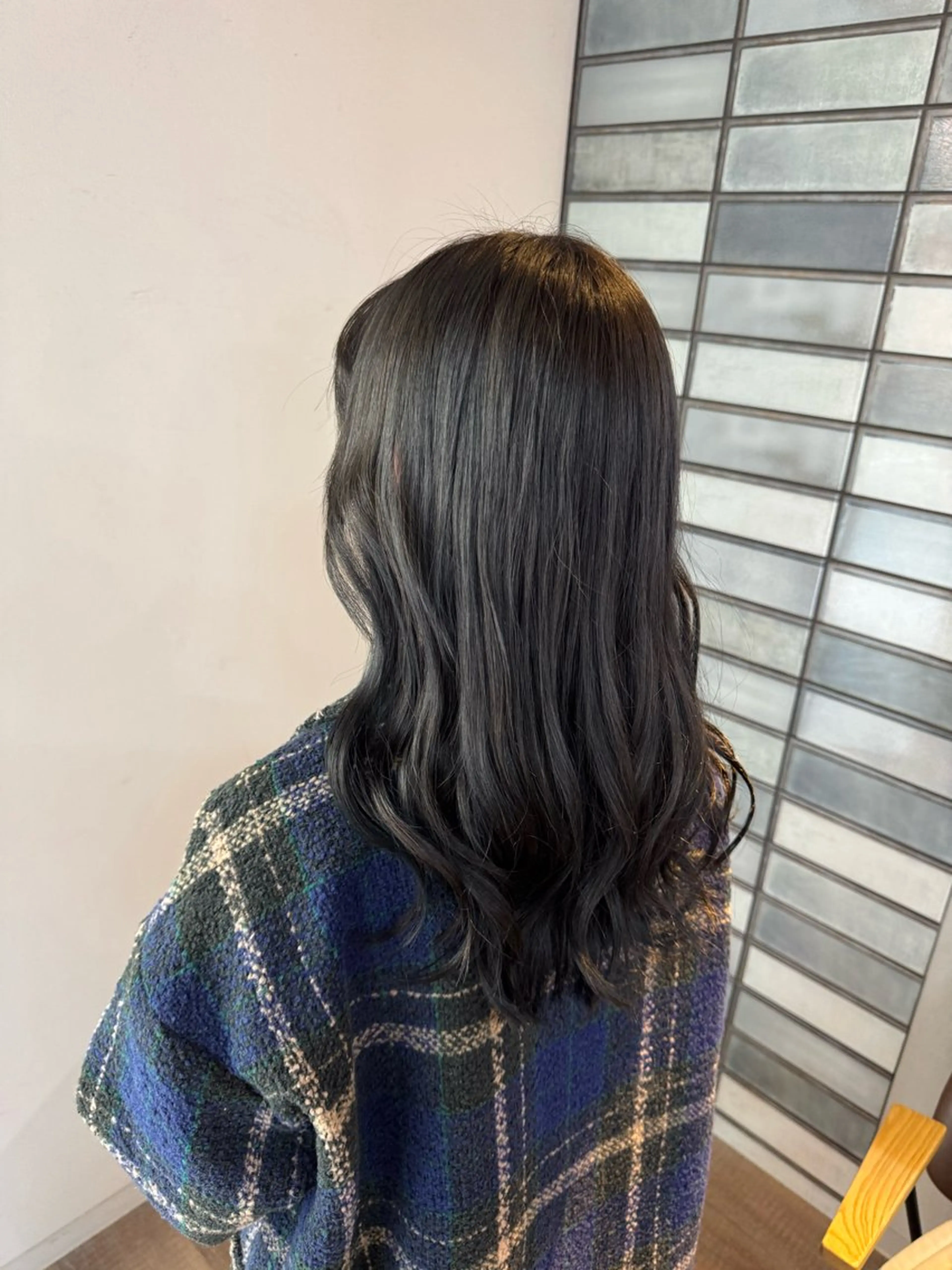 セミロング カット ヘアカラー トリートメント 縮毛矯正/ボブ✨ 𝑨𝒀𝑼🎀のヘアスタイル