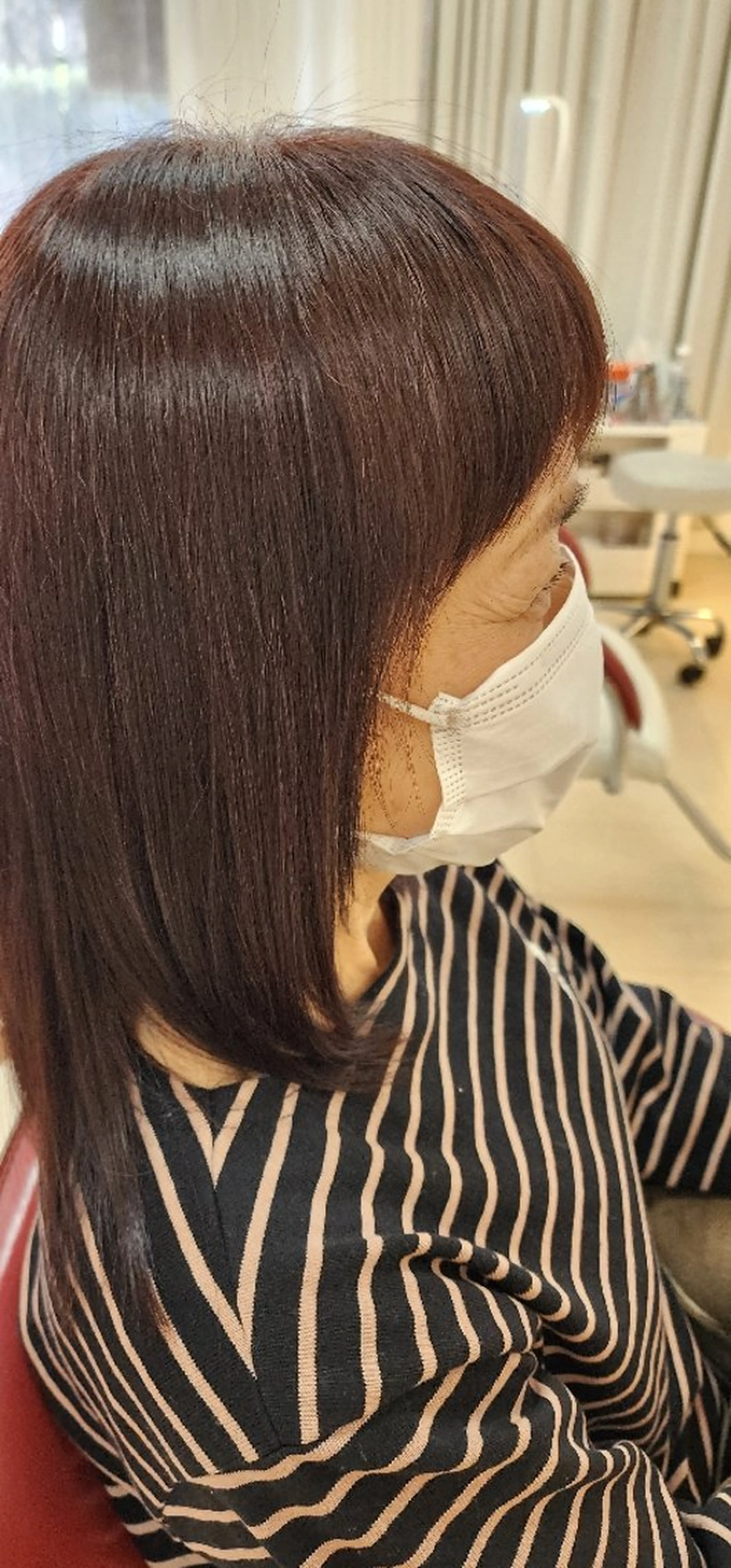 セミロング カラー hairmake Juinのヘアスタイル