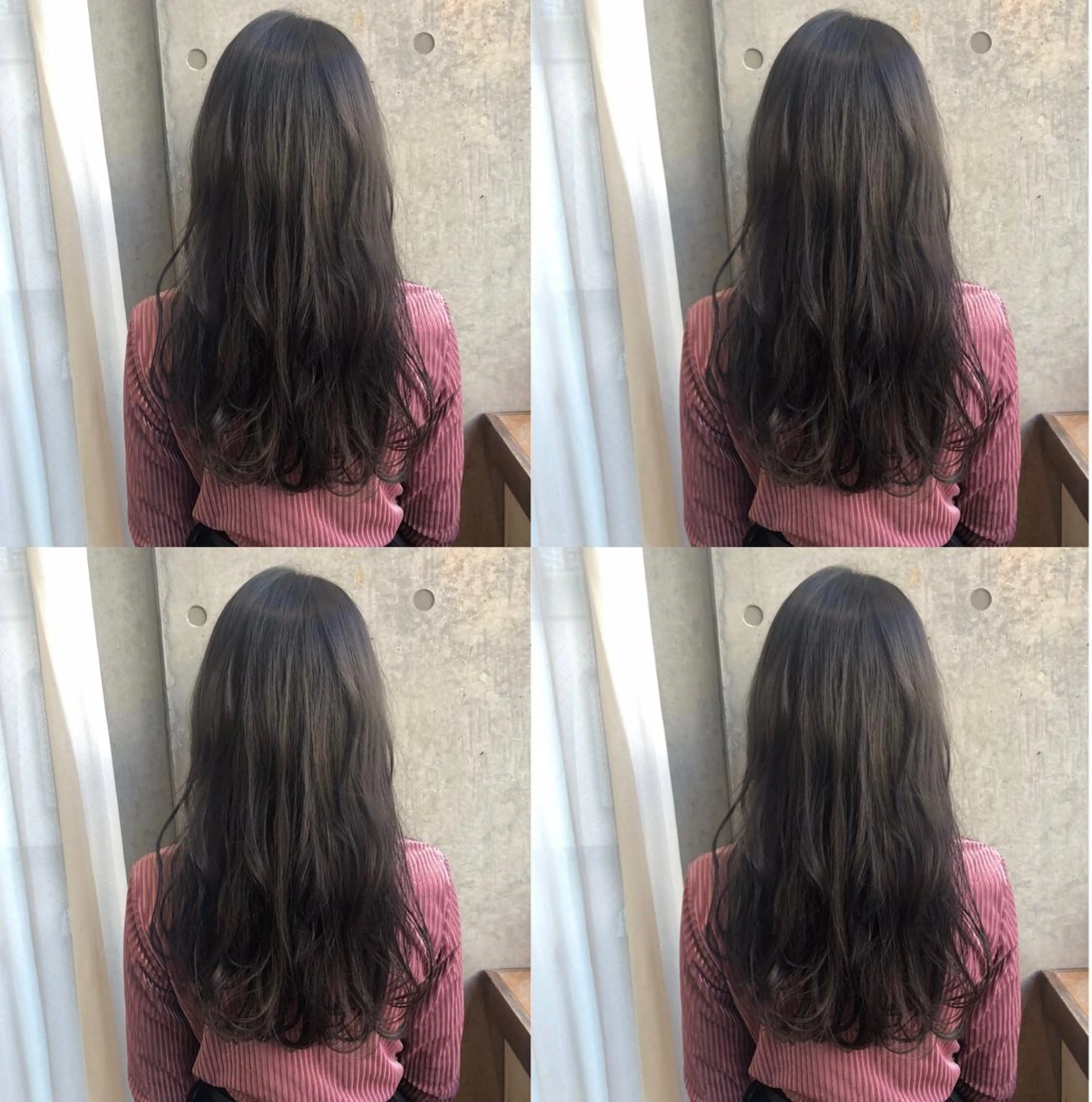 ロング カラー ヘアカラー トリートメント ヘッドスパ ＊くせ毛に特化＊ 【yun】のヘアスタイル