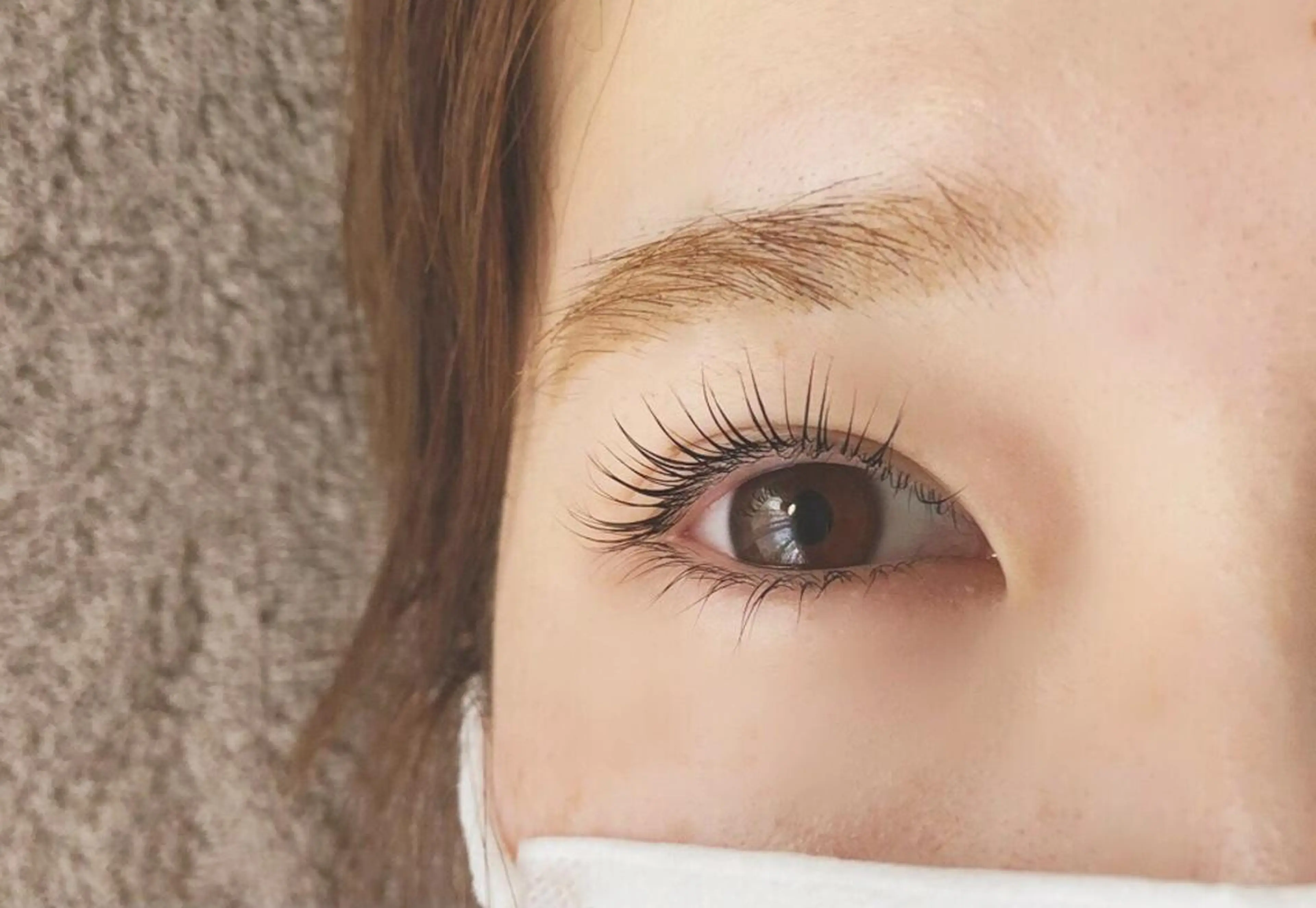 マツエク・マツパ 下まつげエクステ 一重×まつ毛パーマ マツパ Rita Eyesの眉毛・アイブロウイメージ