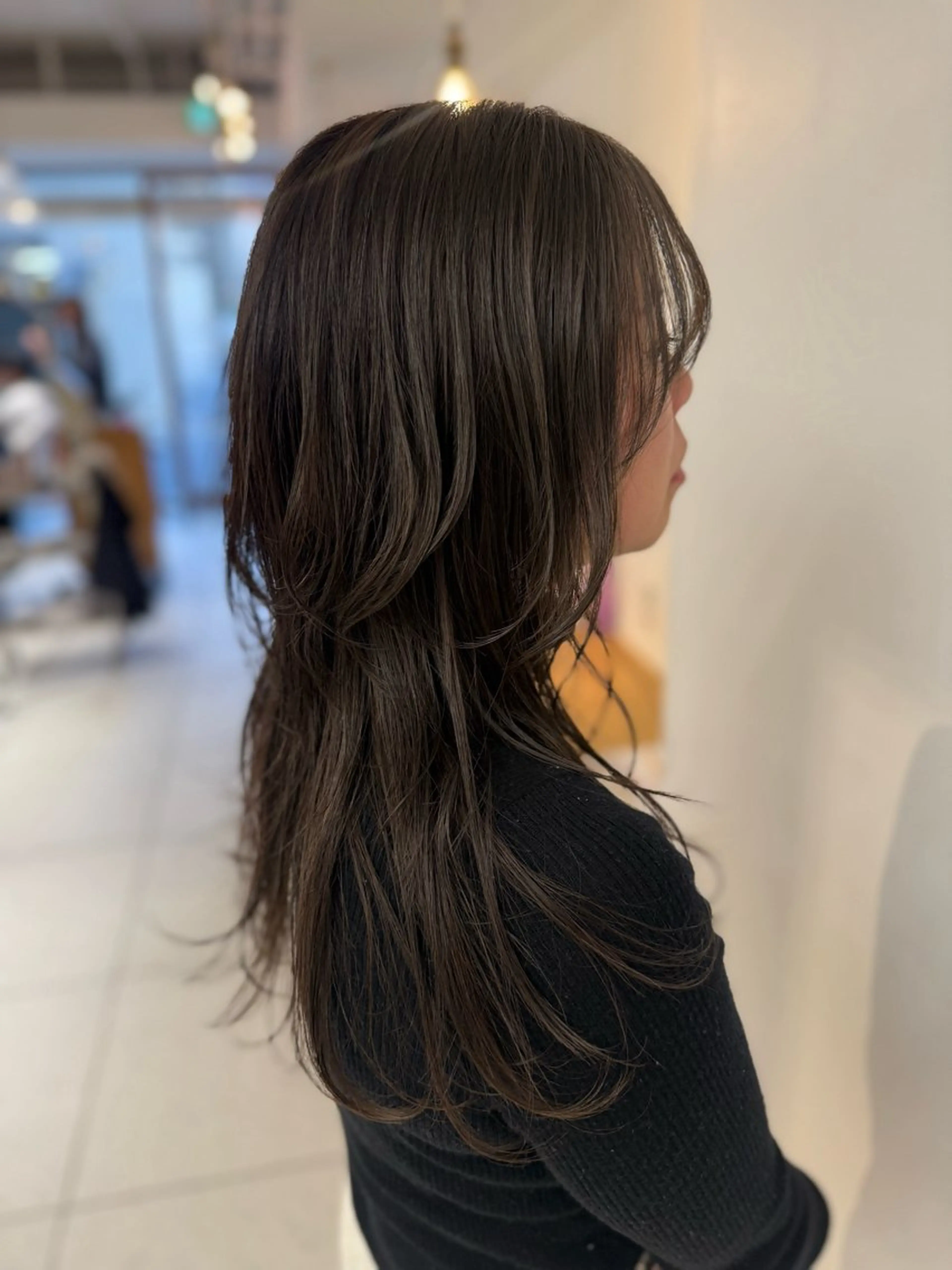 ロング レイヤーカット カット ✨オール年代🆗 🤍ウチダアユコのヘアスタイル