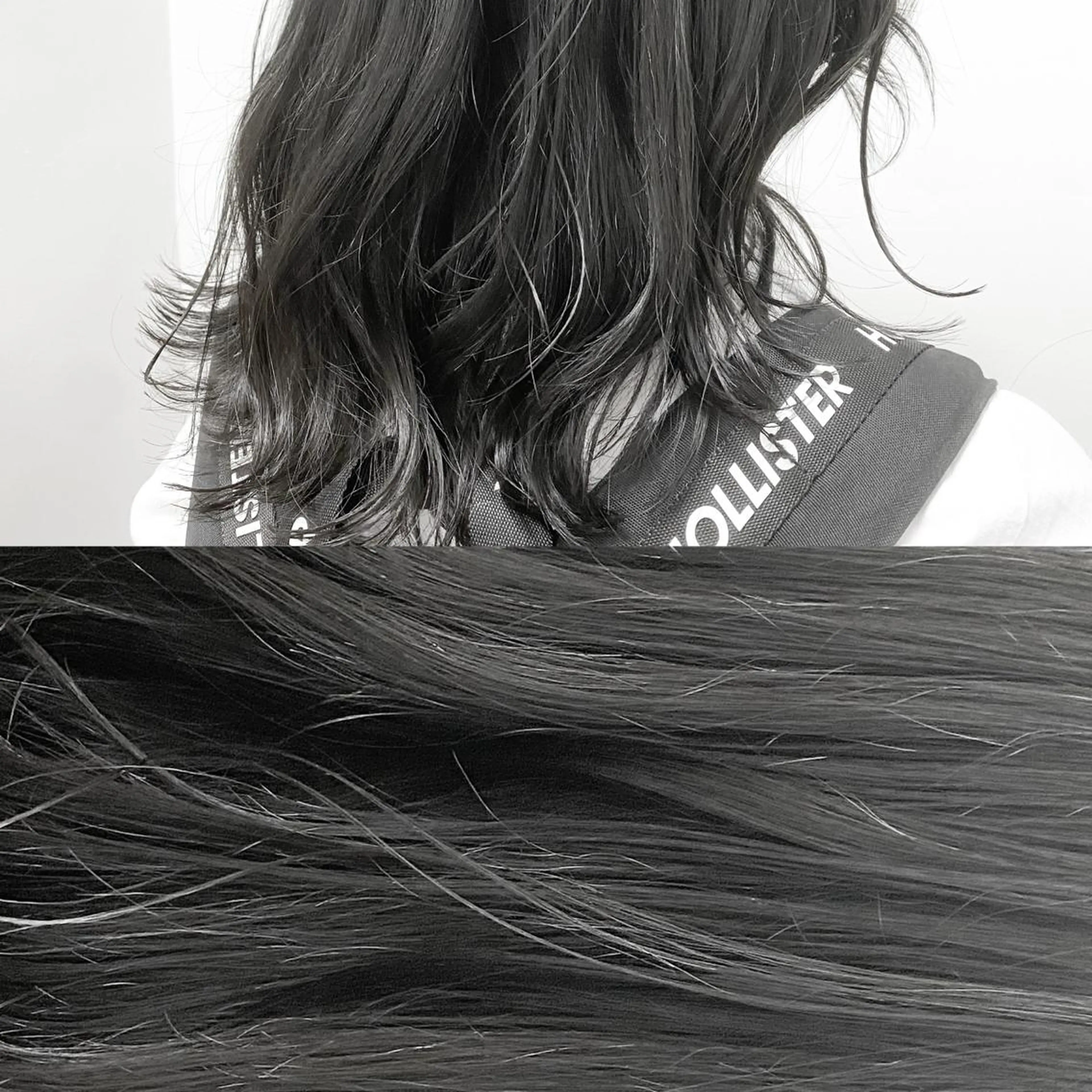 セミロング カラー パーマ ヘアアレンジ ネイル マツエク・マツパ 韓国風ベージュ🤎 赤みなし🌿横浜🤎のヘアスタイル