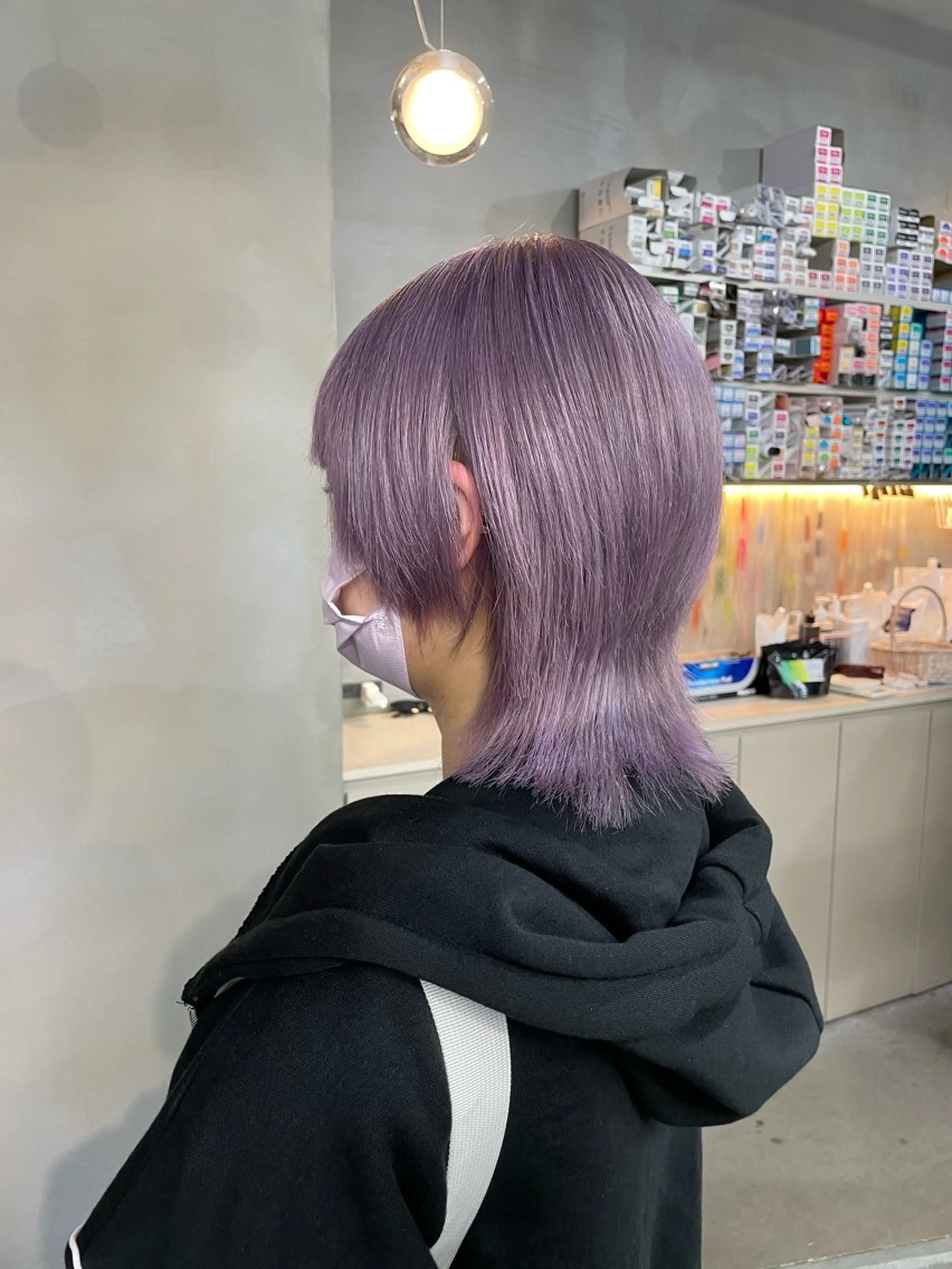 ショート ヘアカラー トリートメント qulim所属・qulim【クリム】 /ハイトーン/海音のヘアスタイル