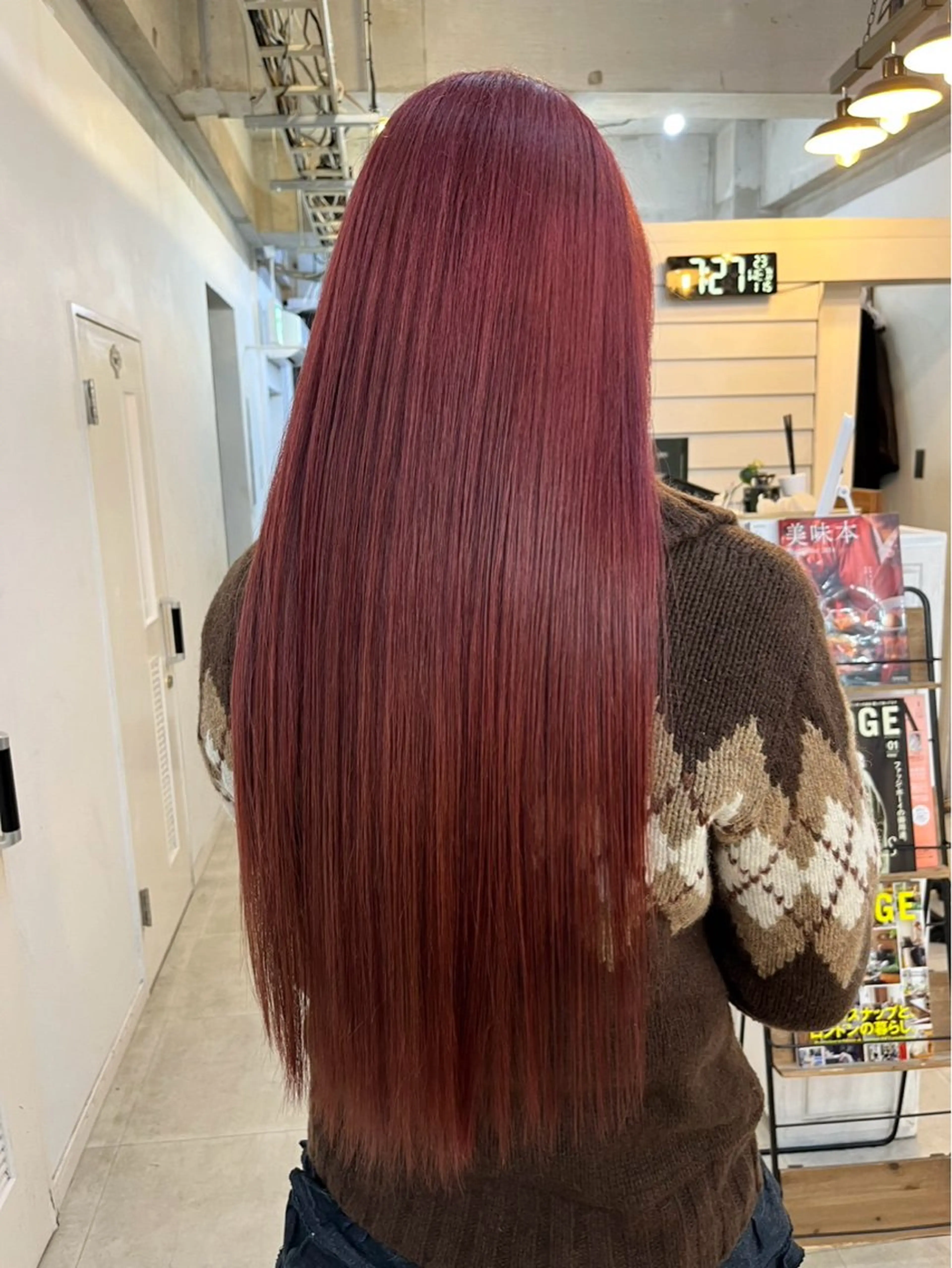 カラー 陽 菜のヘアスタイル