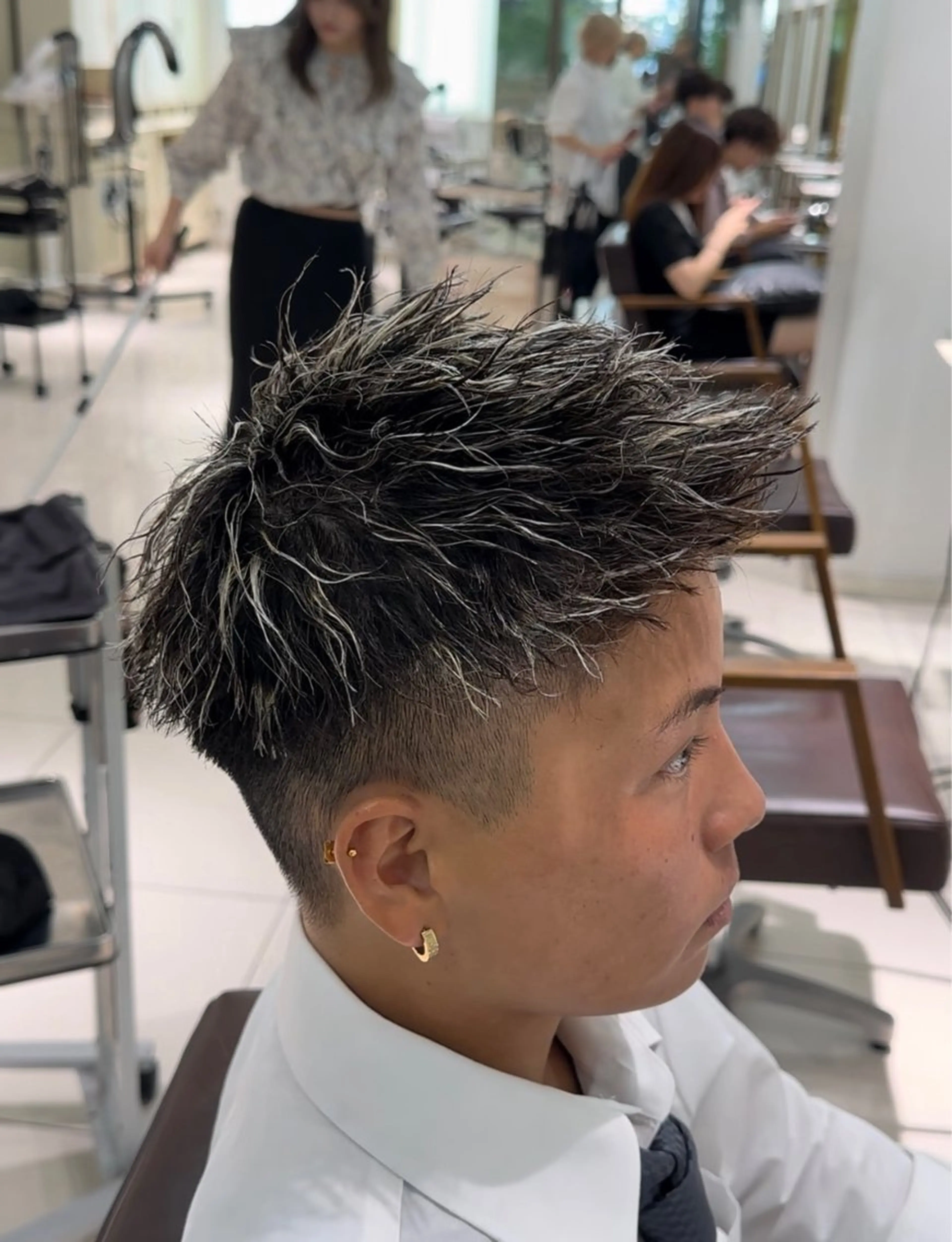 メンズ SALOWIN渋谷caldo店B1所属・岐津公太 メンズ縮毛矯正のプロのヘアスタイル