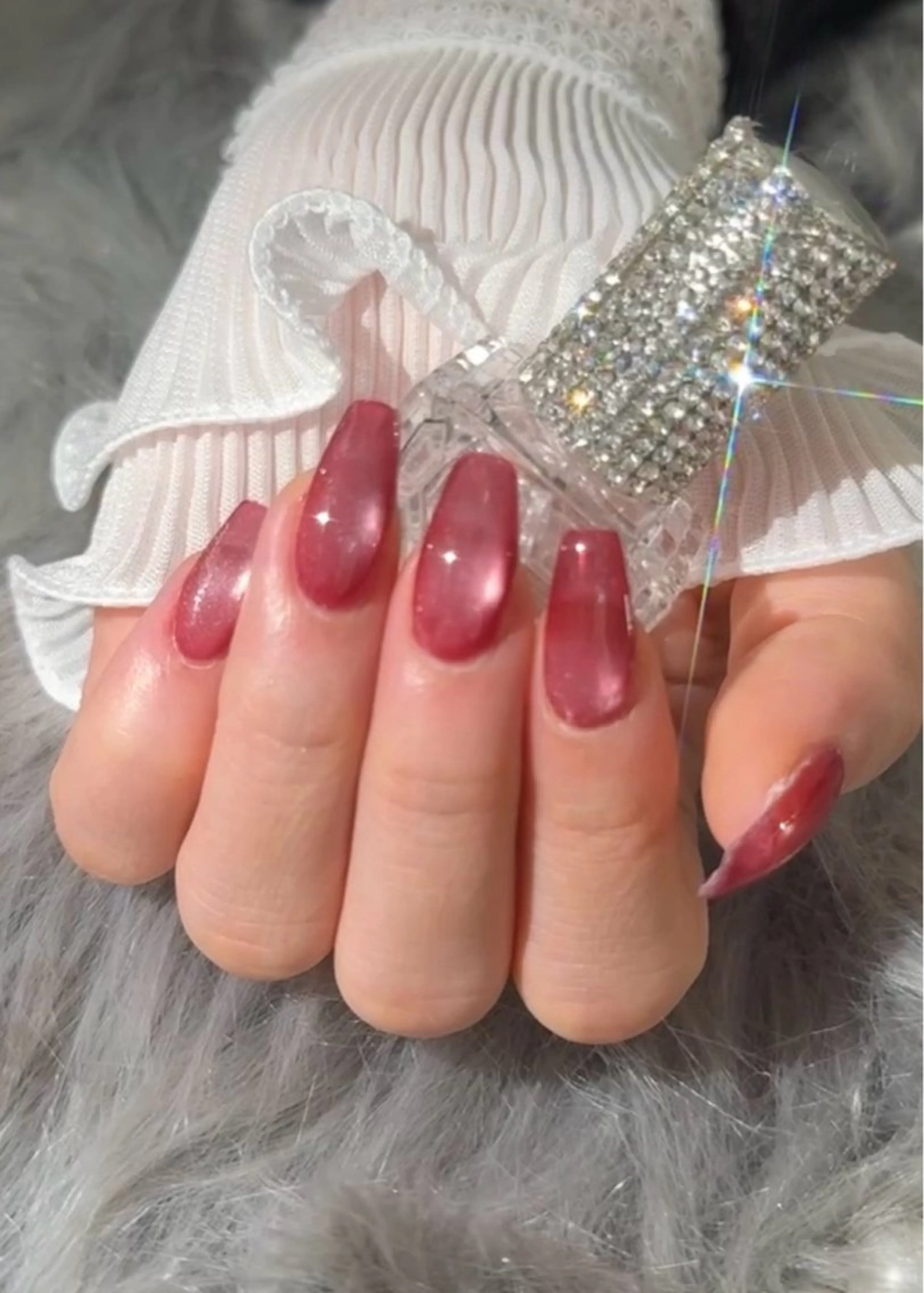 ちゅるんハンドマグネットデザイン💕オフなし　¥4,600の写真