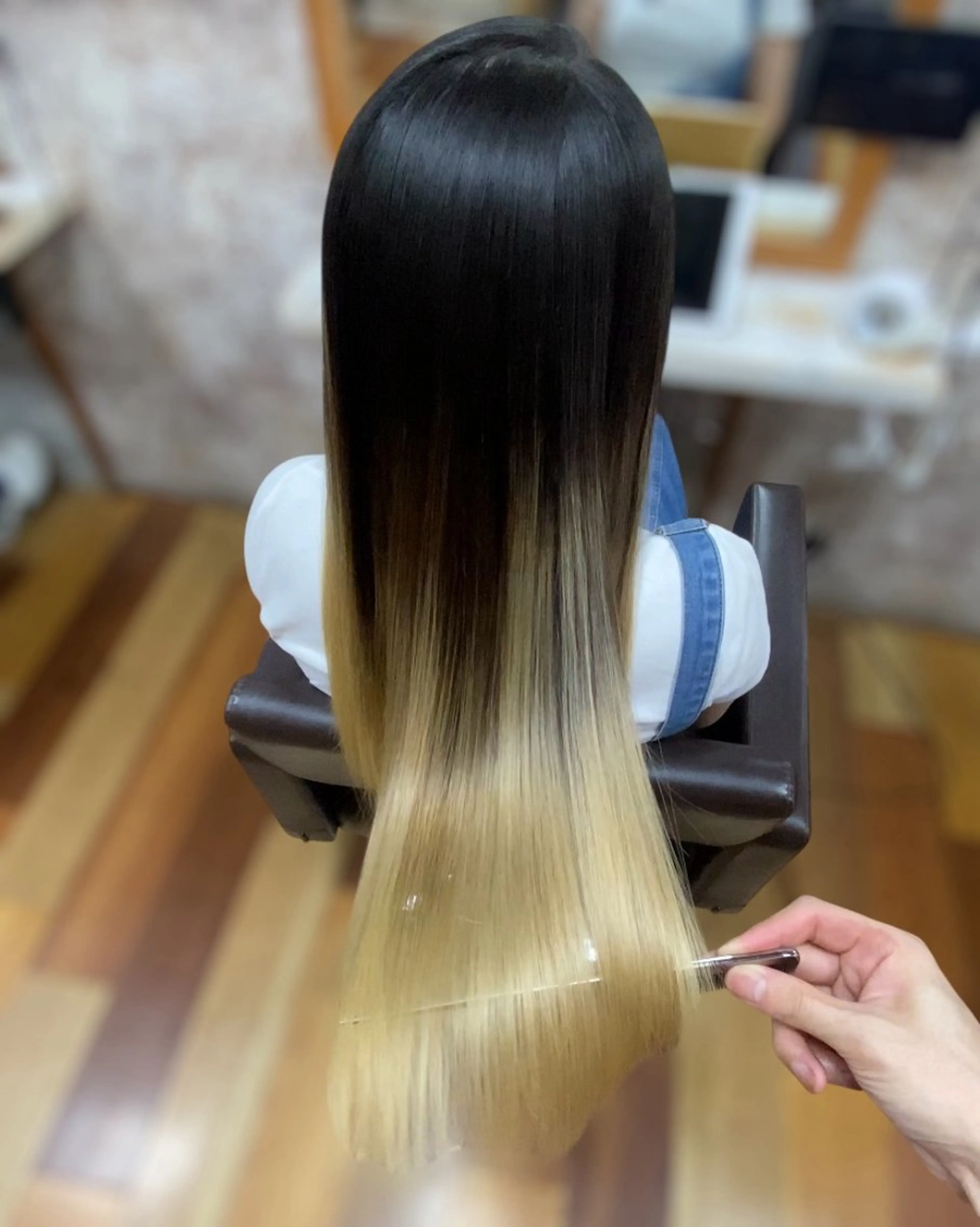 ロング 髪質改善 トリートメント トリートメント 【金沢文庫4分】髪質 改善/縮毛矯正アラタのヘアスタイル