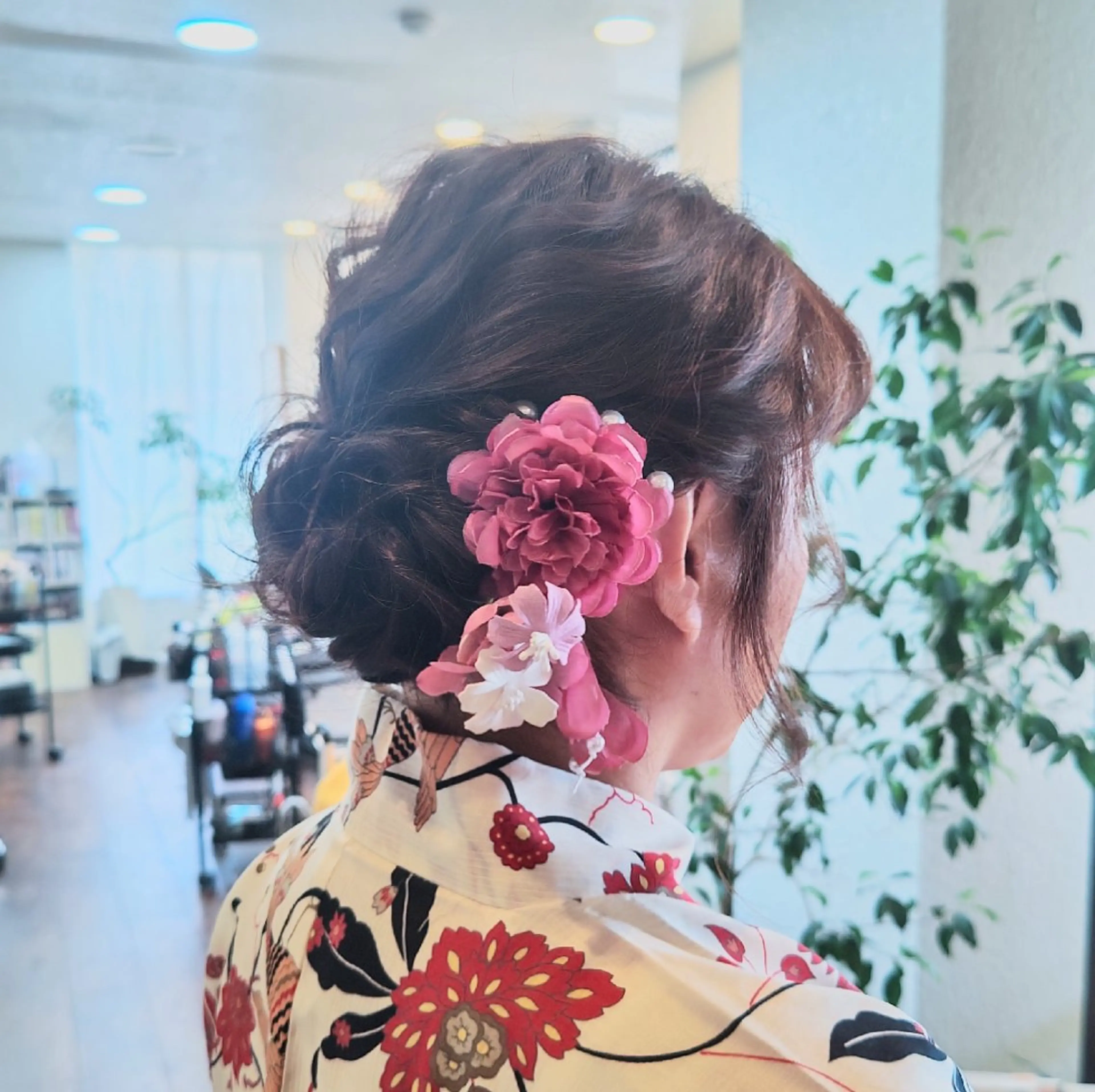 ヘアアレンジ 浴衣 美容室placer所属・髪質改善☆稲垣貴士 【プラセル】高蔵寺のヘアスタイル