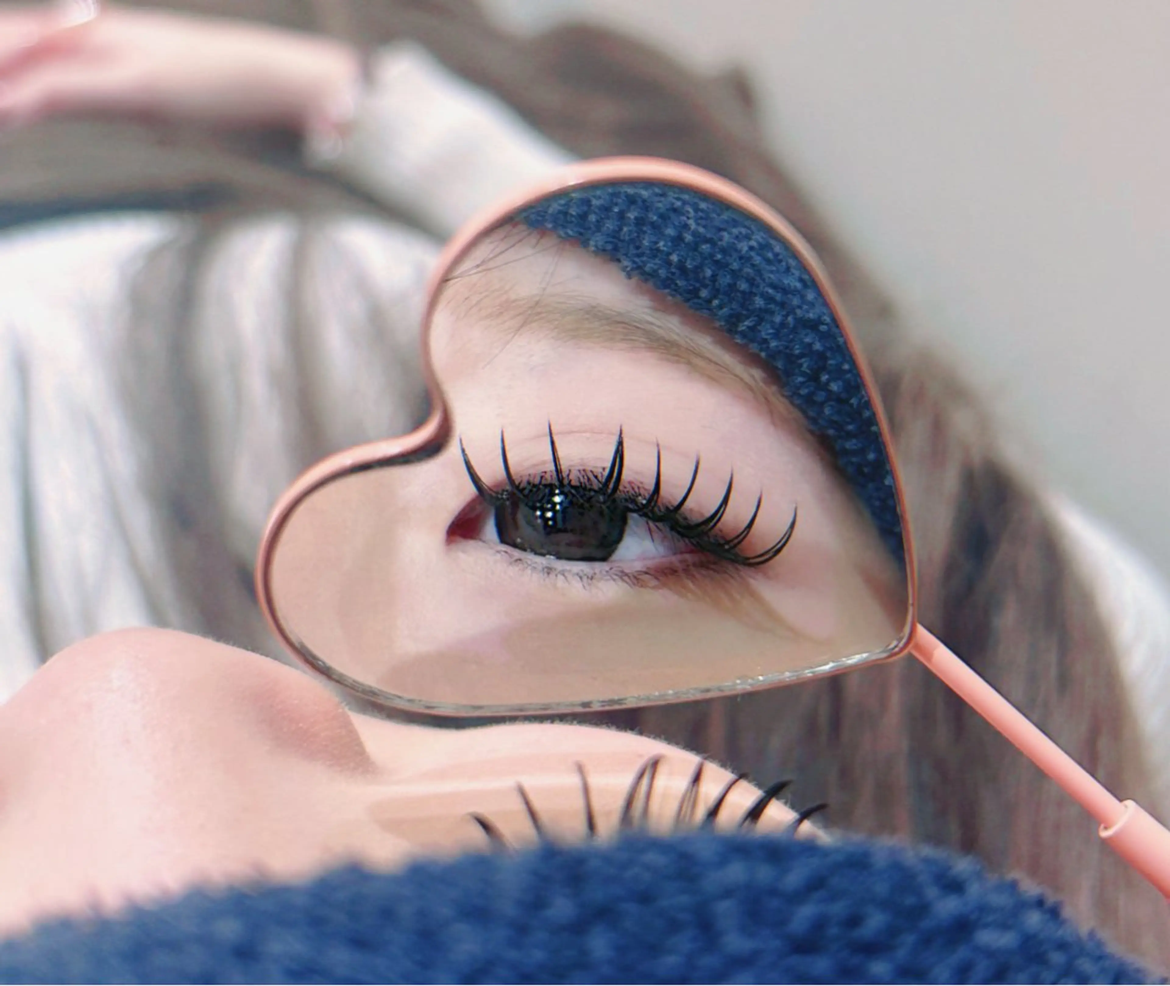 マツエク・マツパ バインドロック 束感まつ毛 セーブル マツエク 🌸さくら /ワンホン束感🎀のマツエク・マツパデザイン