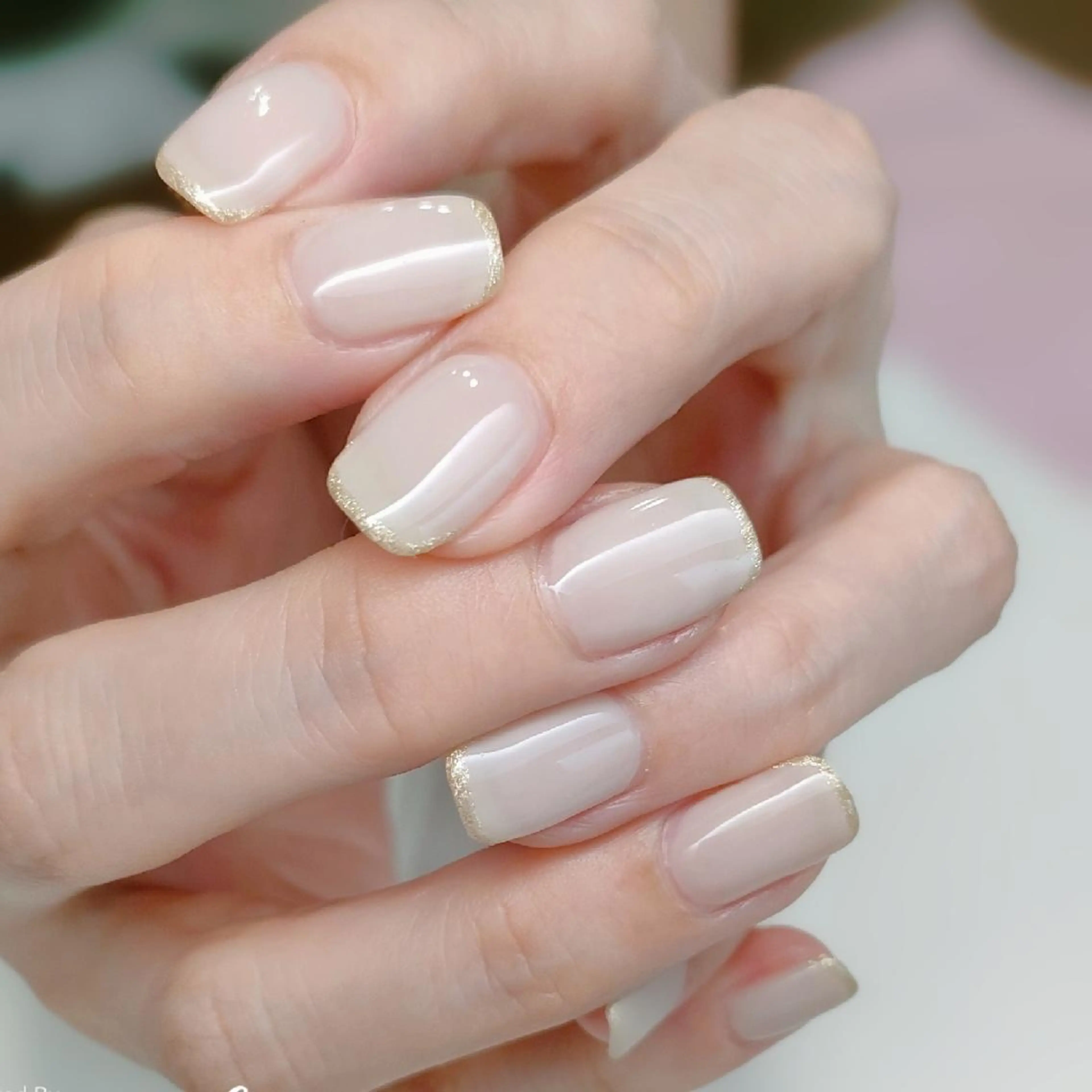 ネイル シンプルネイル スクエアネイル ina nail イナのネイルデザイン