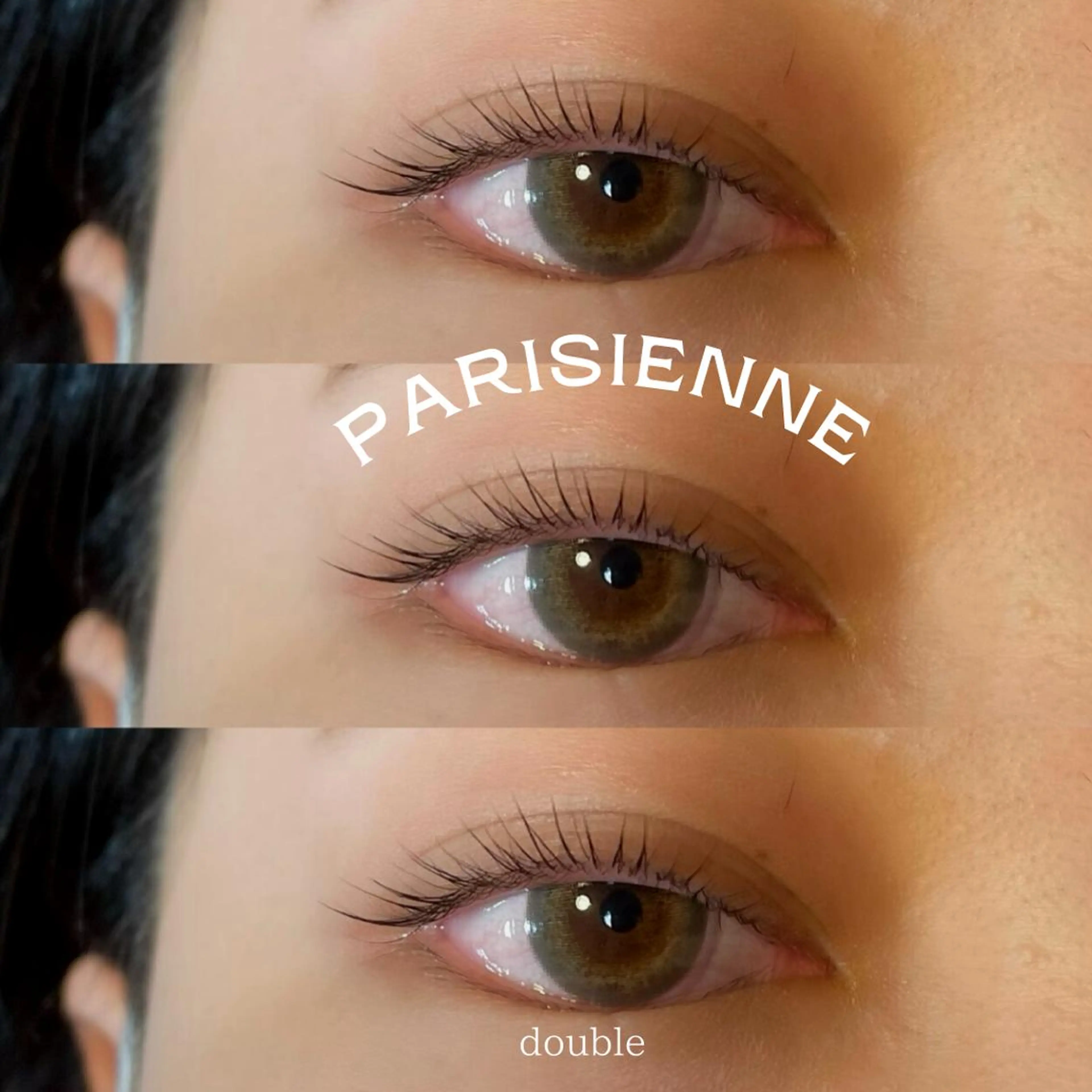 マツエク・マツパ パリジェンヌラッシュリフト double ⭐︎のマツエク・マツパデザイン