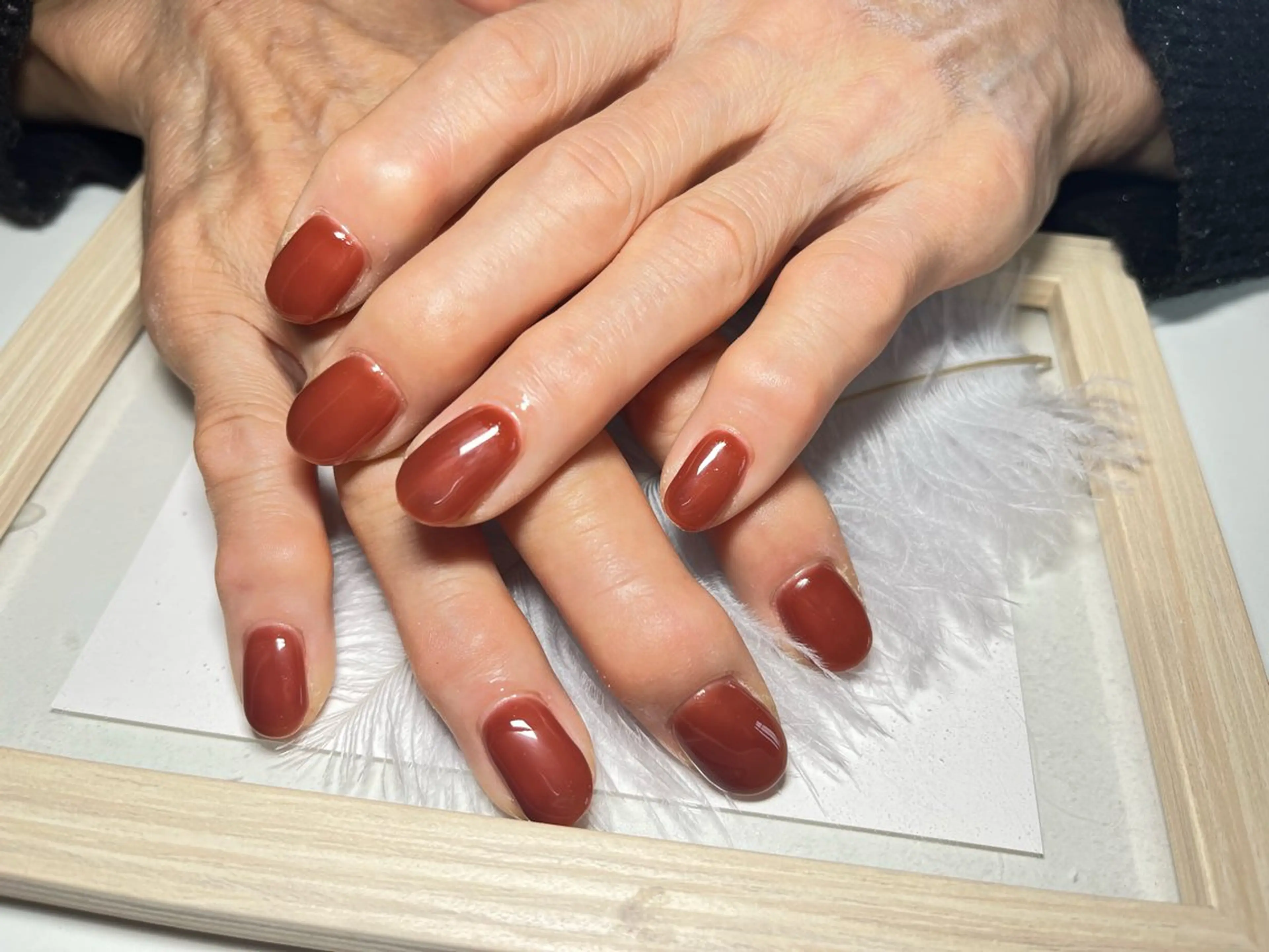 ネイル ワンカラーネイル Nail salon Caco.のネイルデザイン
