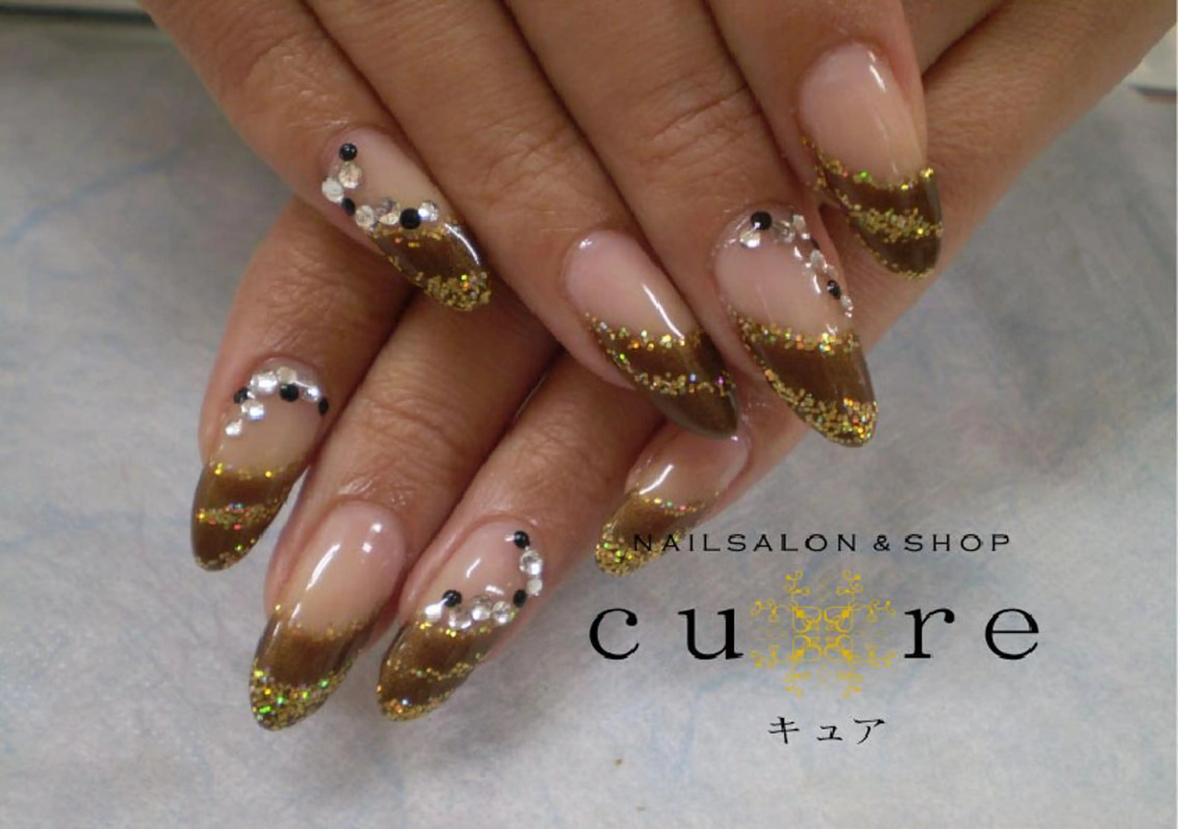 ミディアム ネイル ネイルサロン Cureのネイルデザイン