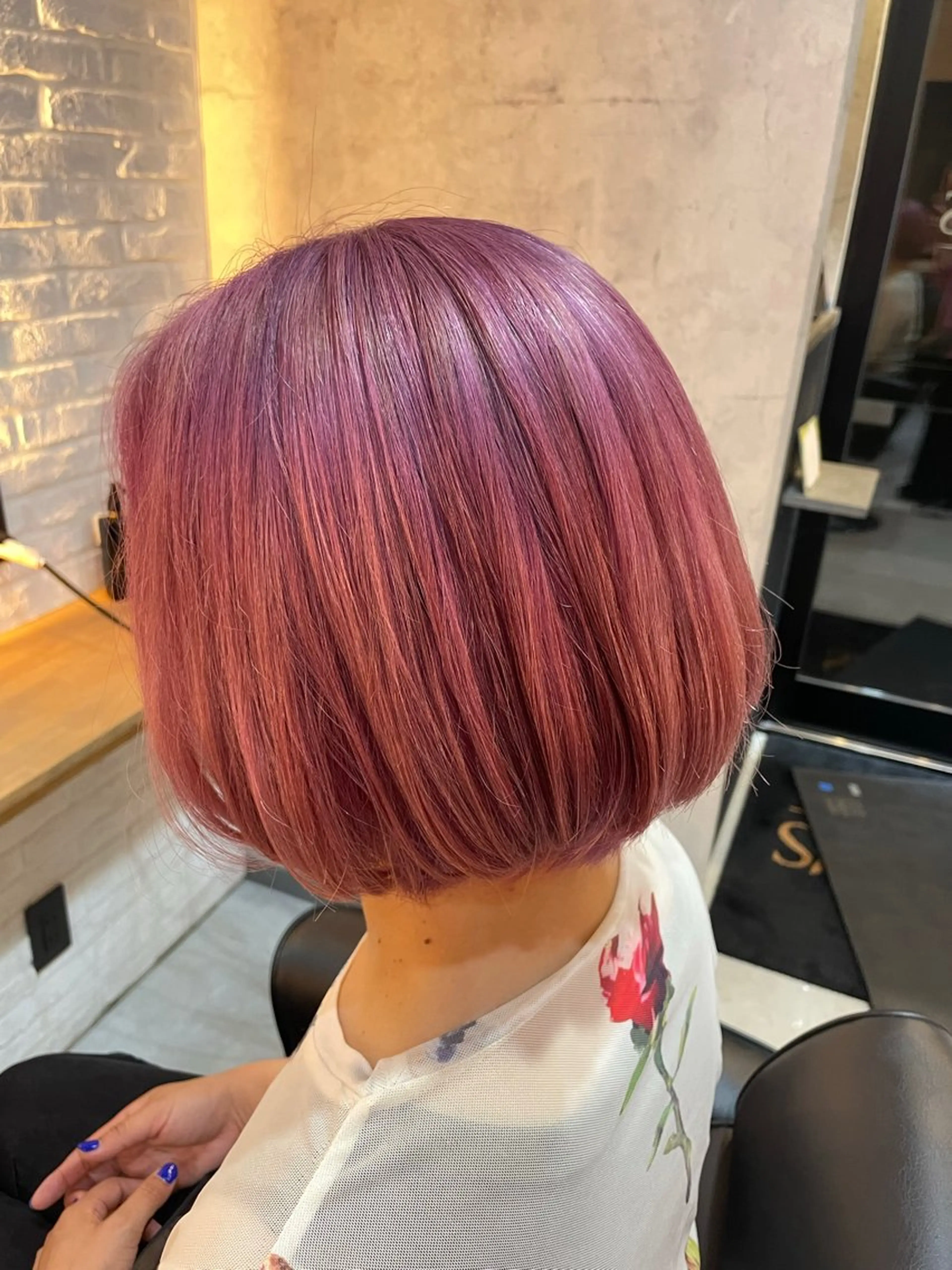 カラー 佐藤 佑美香のヘアスタイル