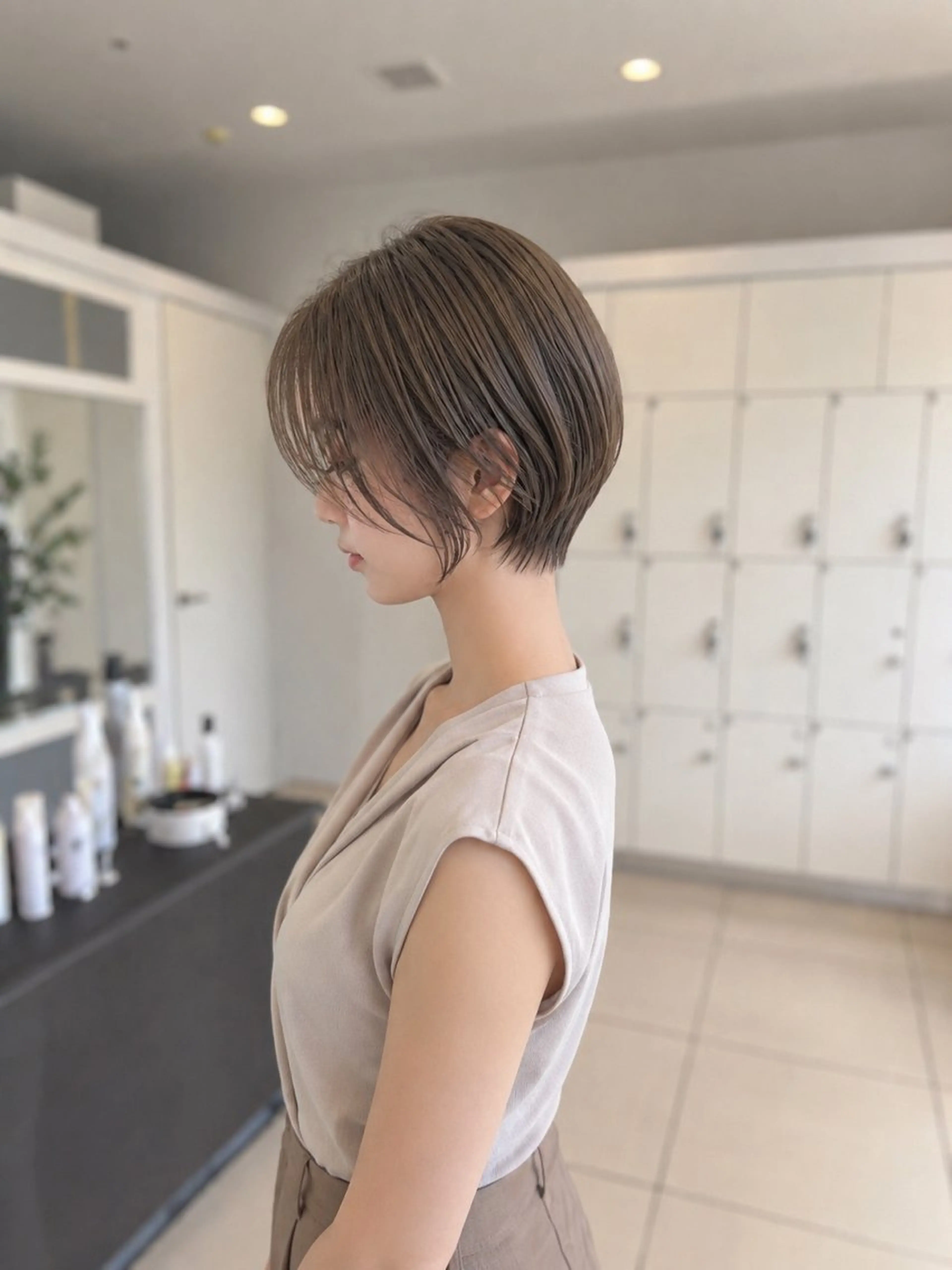 ショート カラー ショートヘア カット ヘアカラー トリートメント 金子 直樹のヘアスタイル