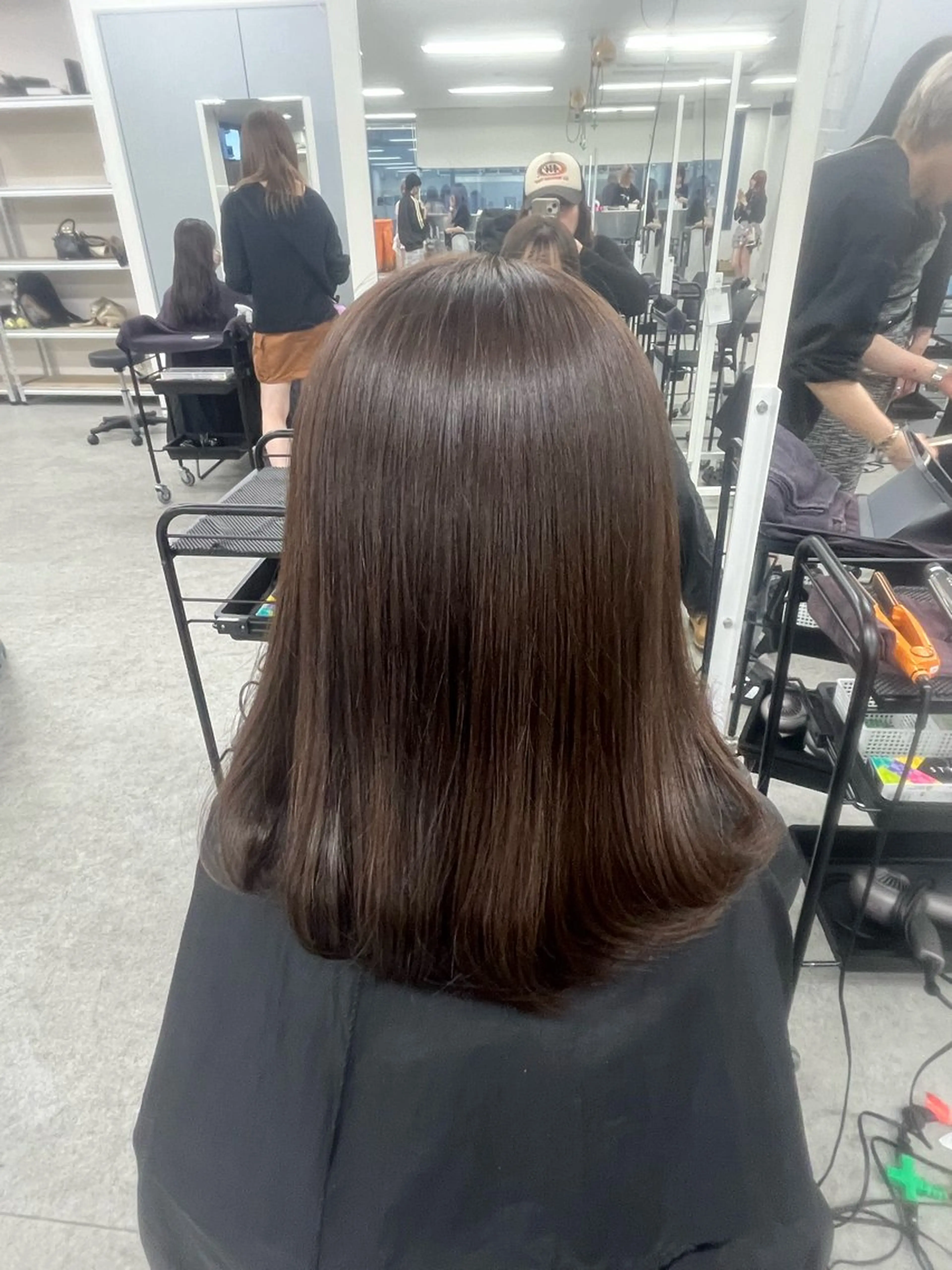 ロング 艶髪ハイトーンカラー 渋谷🎀ririkaのヘアスタイル