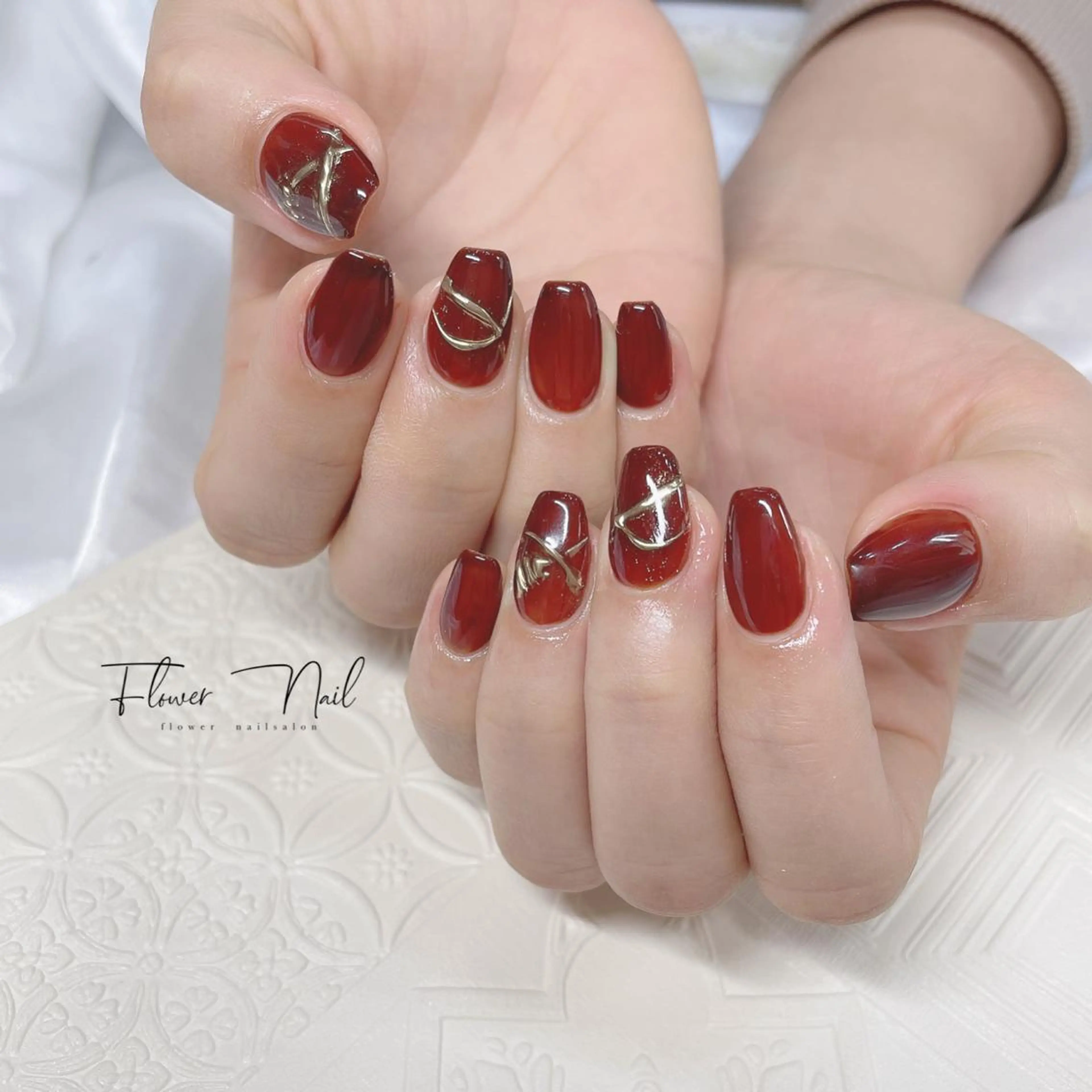 ネイル Flower nailのネイルデザイン