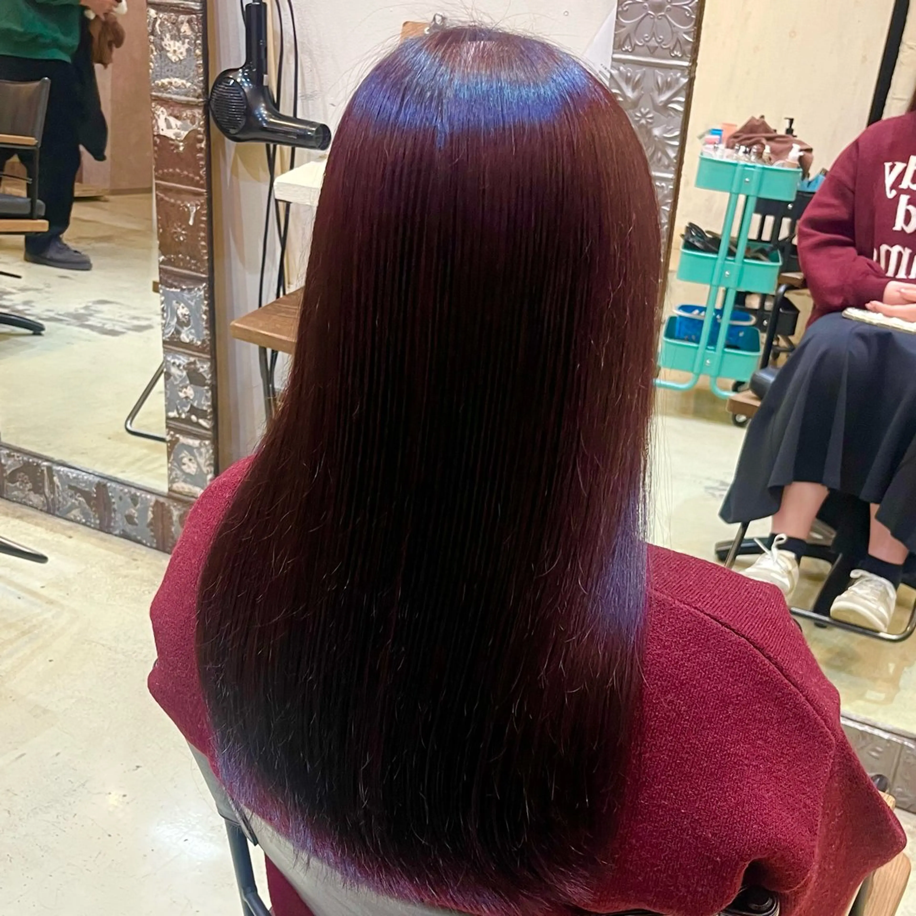 ロング ヘアカラー 玉造✲谷六 田村穂香のヘアスタイル