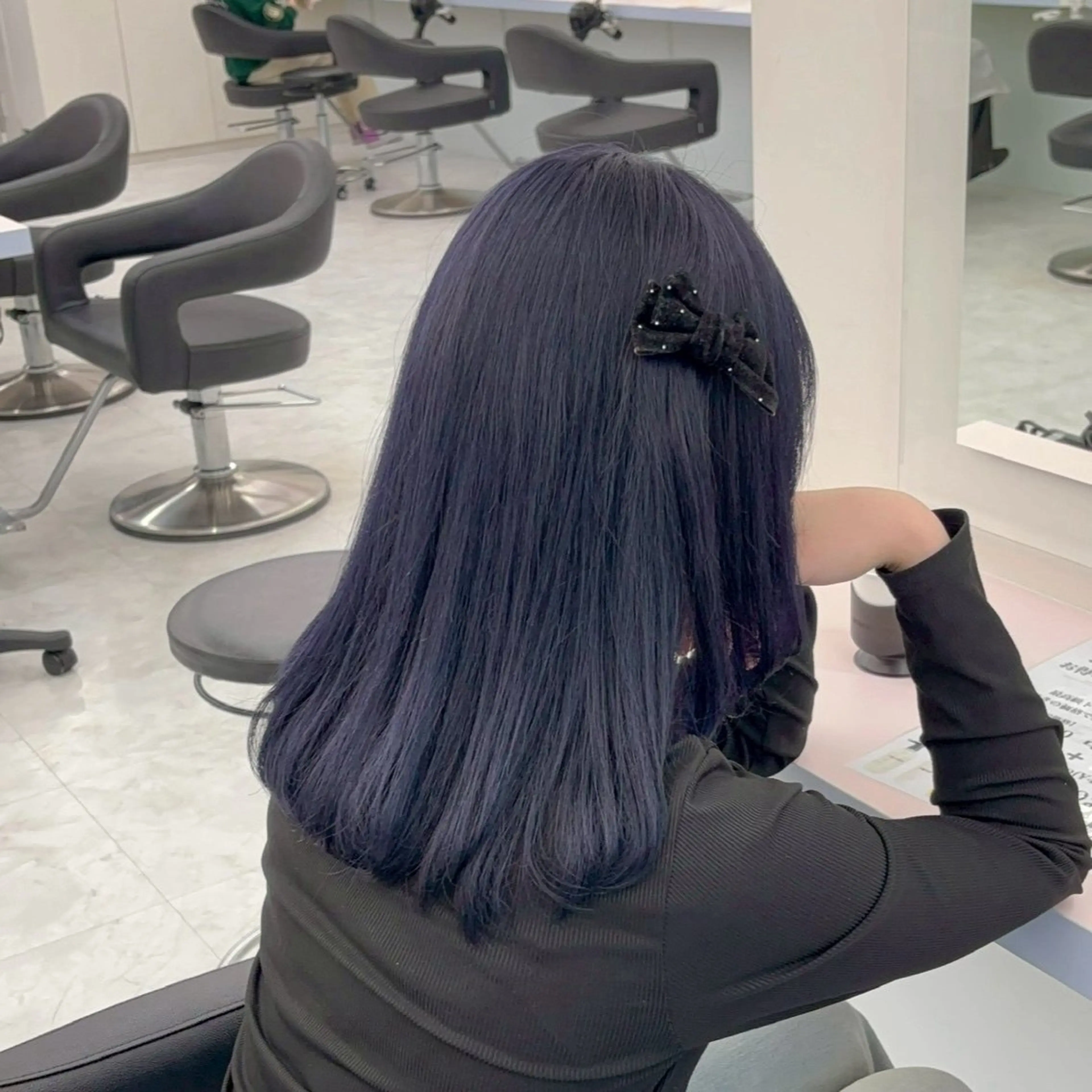 💎カラーモデル限定価格💎ワンカラー　ストレート仕上げ付き¥2200~　　ミニモ学割の写真