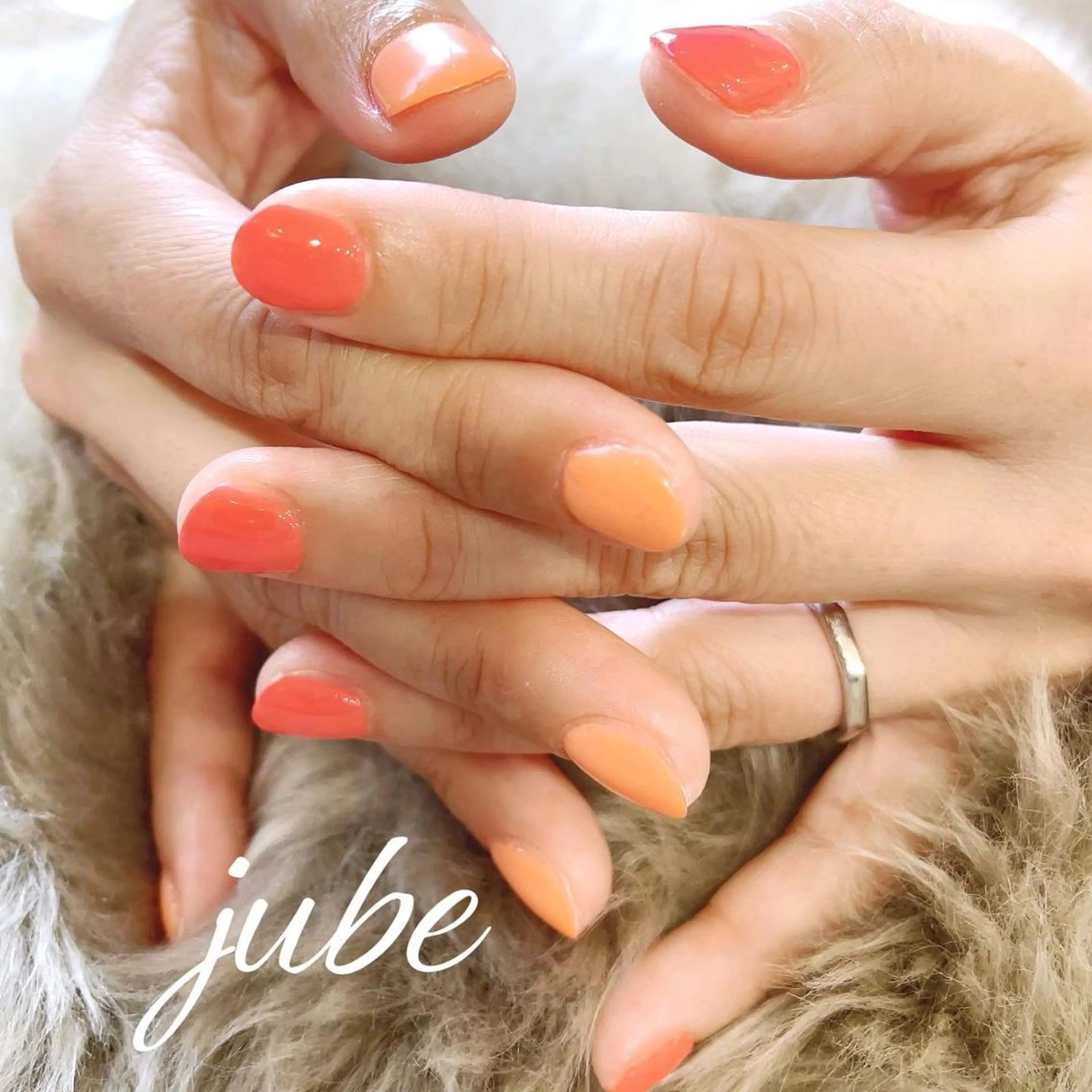 ネイル ショートネイル ネイルサロンjube ネイルサロンジュベのネイルデザイン