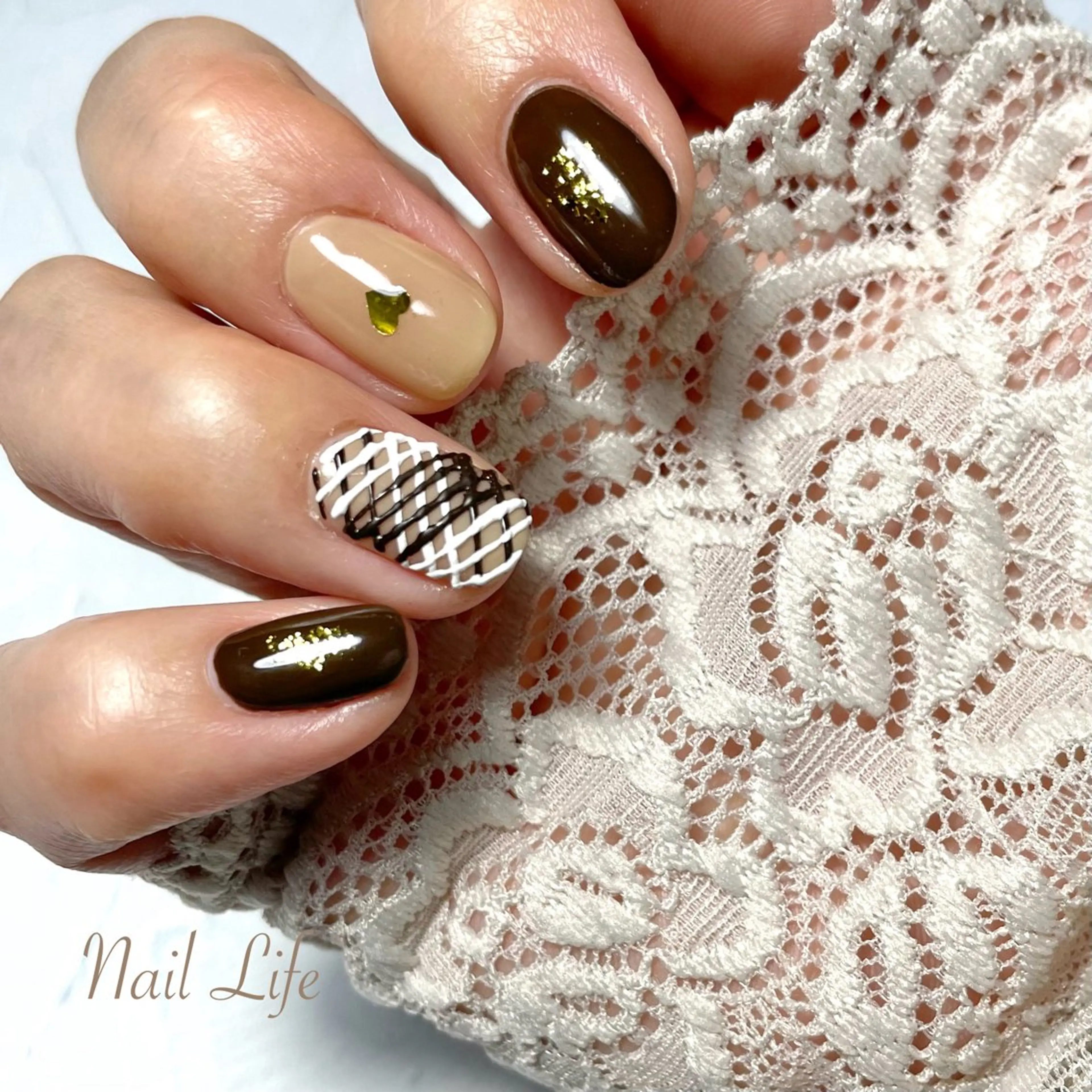 ネイル 大嶋 めぐみのネイルデザイン