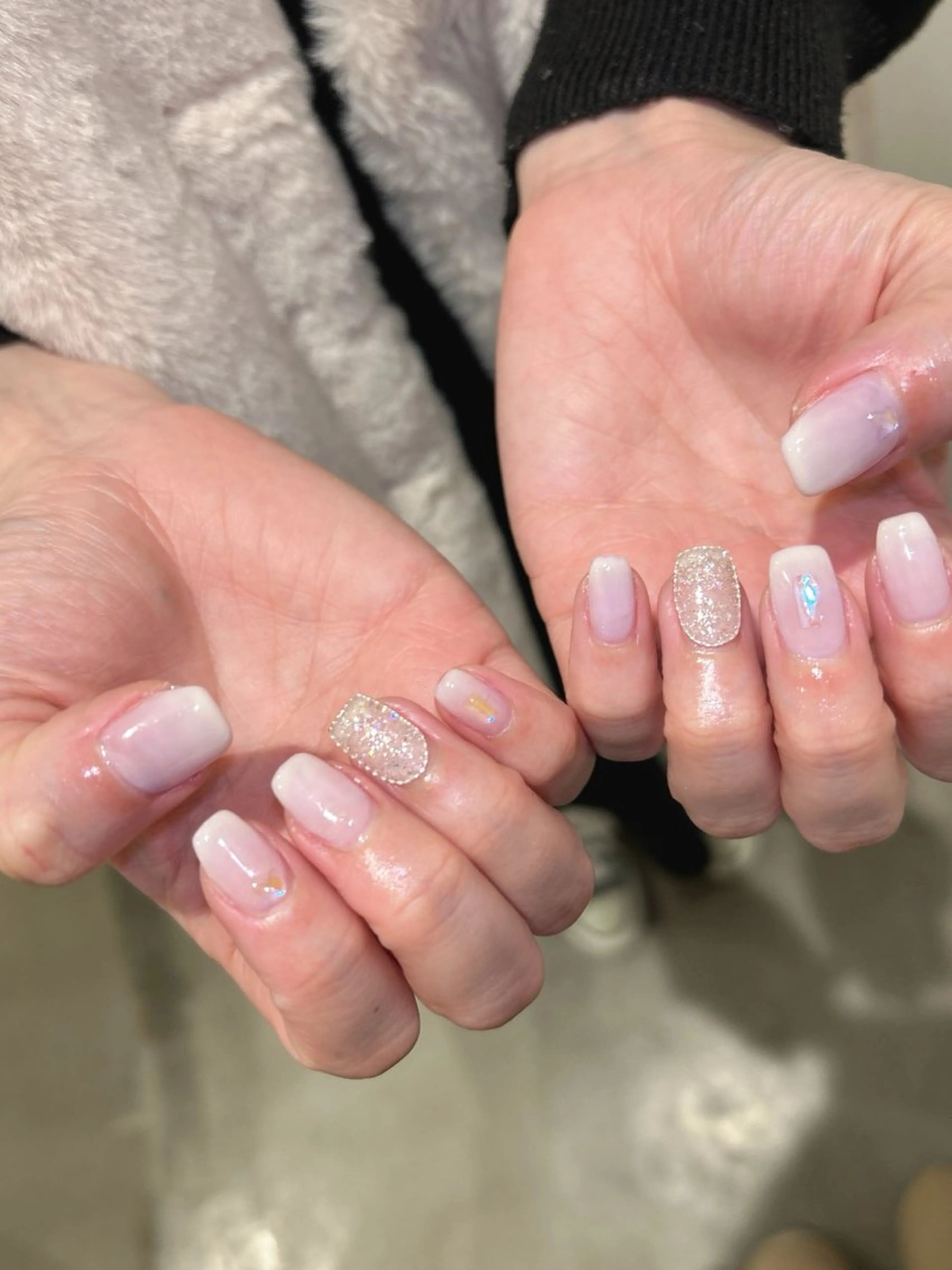 ネイル グラデーション ハンドネイル フットネイル tote. sumileのネイルデザイン