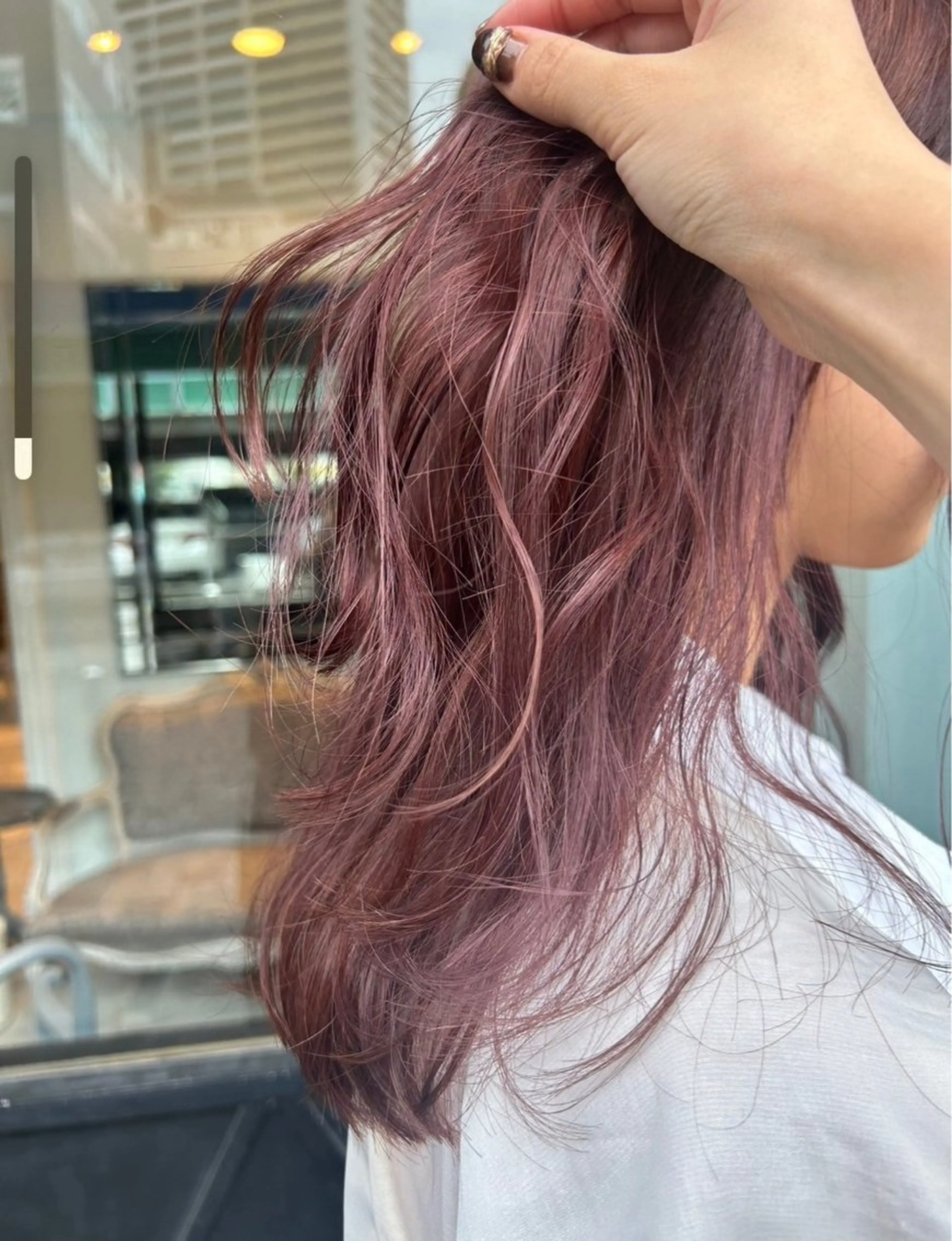 ロング カラー ヘアカラー 無料ショートカット 募集中📛杏のヘアスタイル