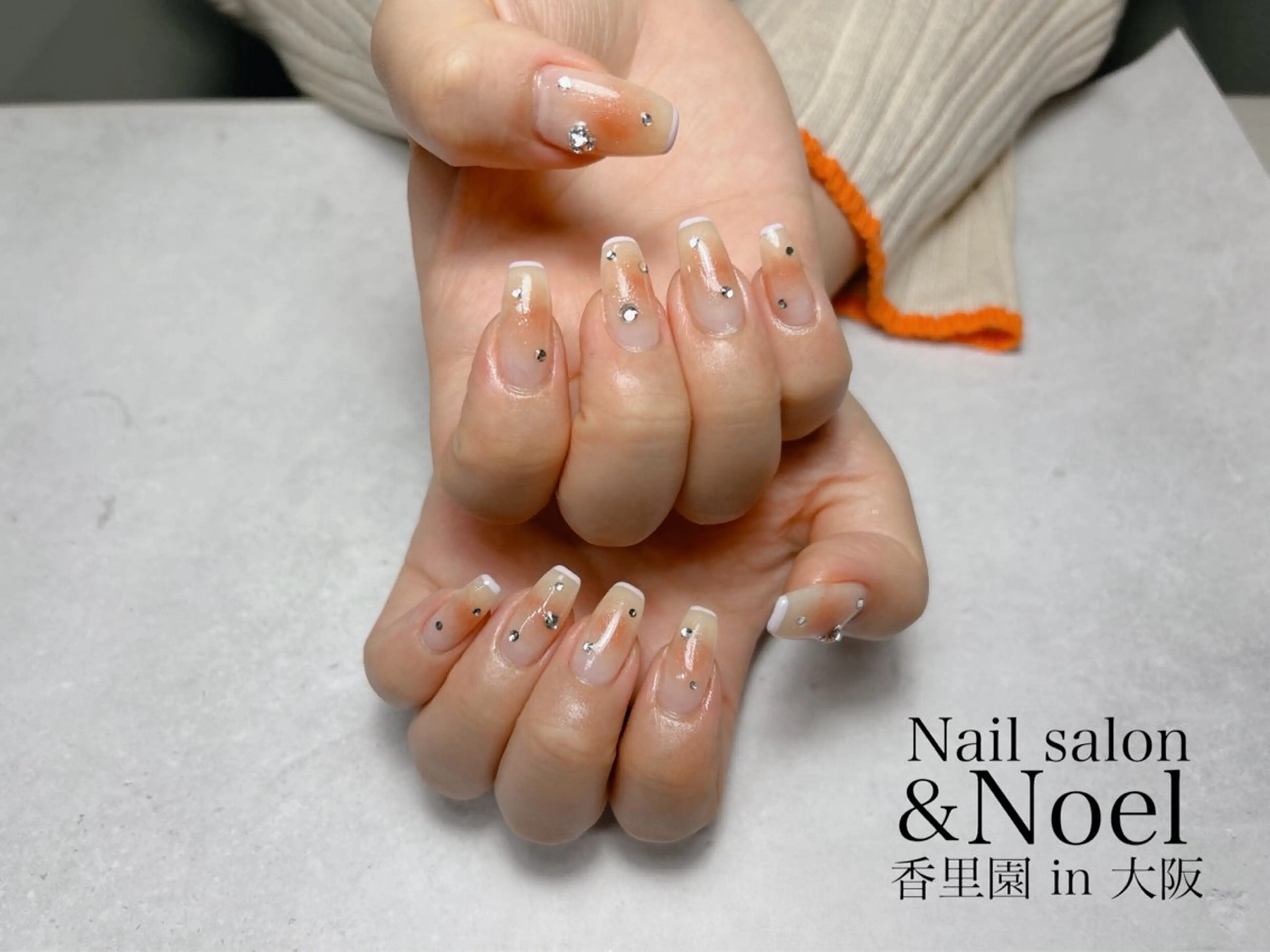 ネイル アートネイル ハンドネイル Nailsalon  &Noel所属・もも 🍑のネイルデザイン