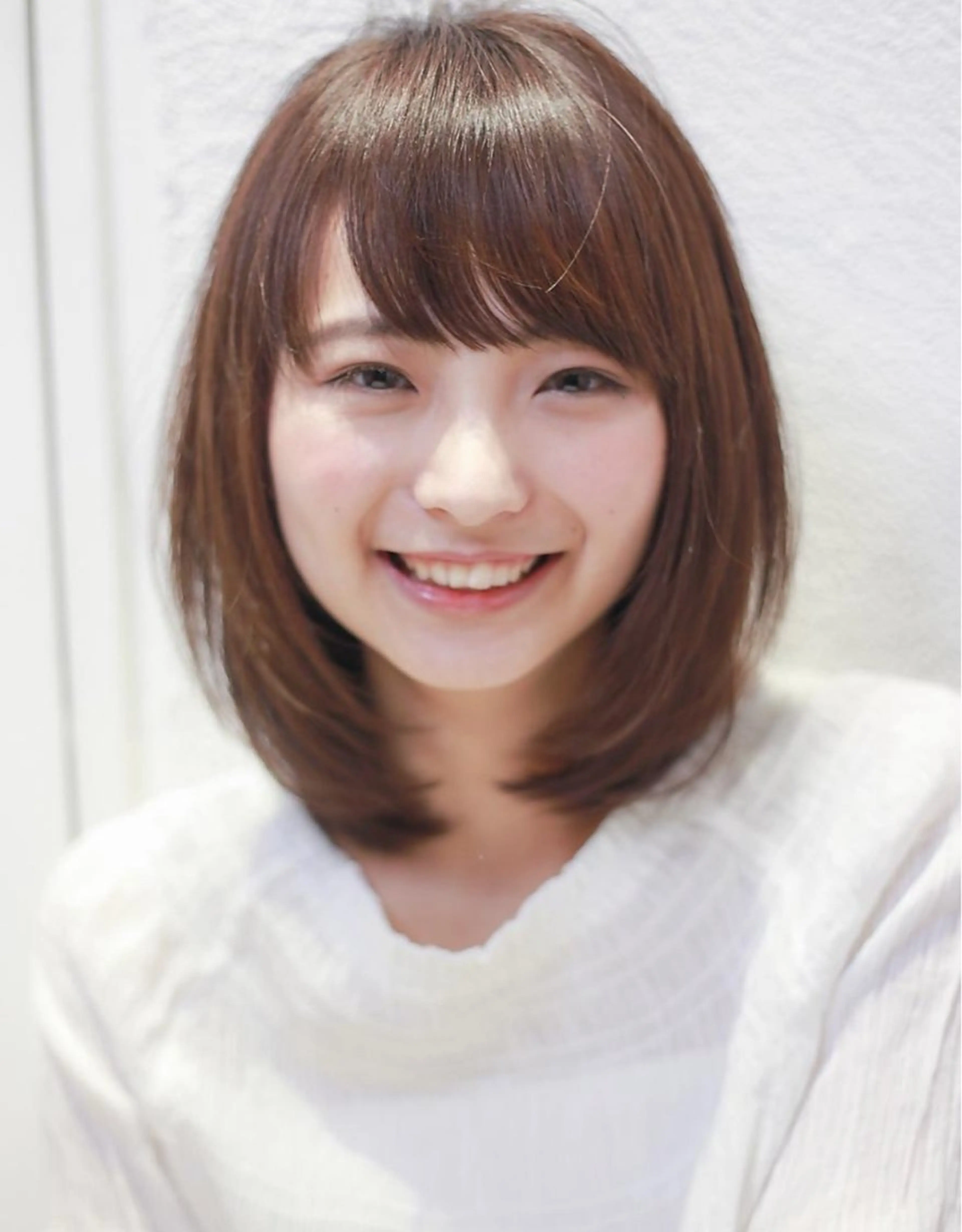 ミディアム SYU/表参道 /艶カラー/縮毛矯正のヘアスタイル