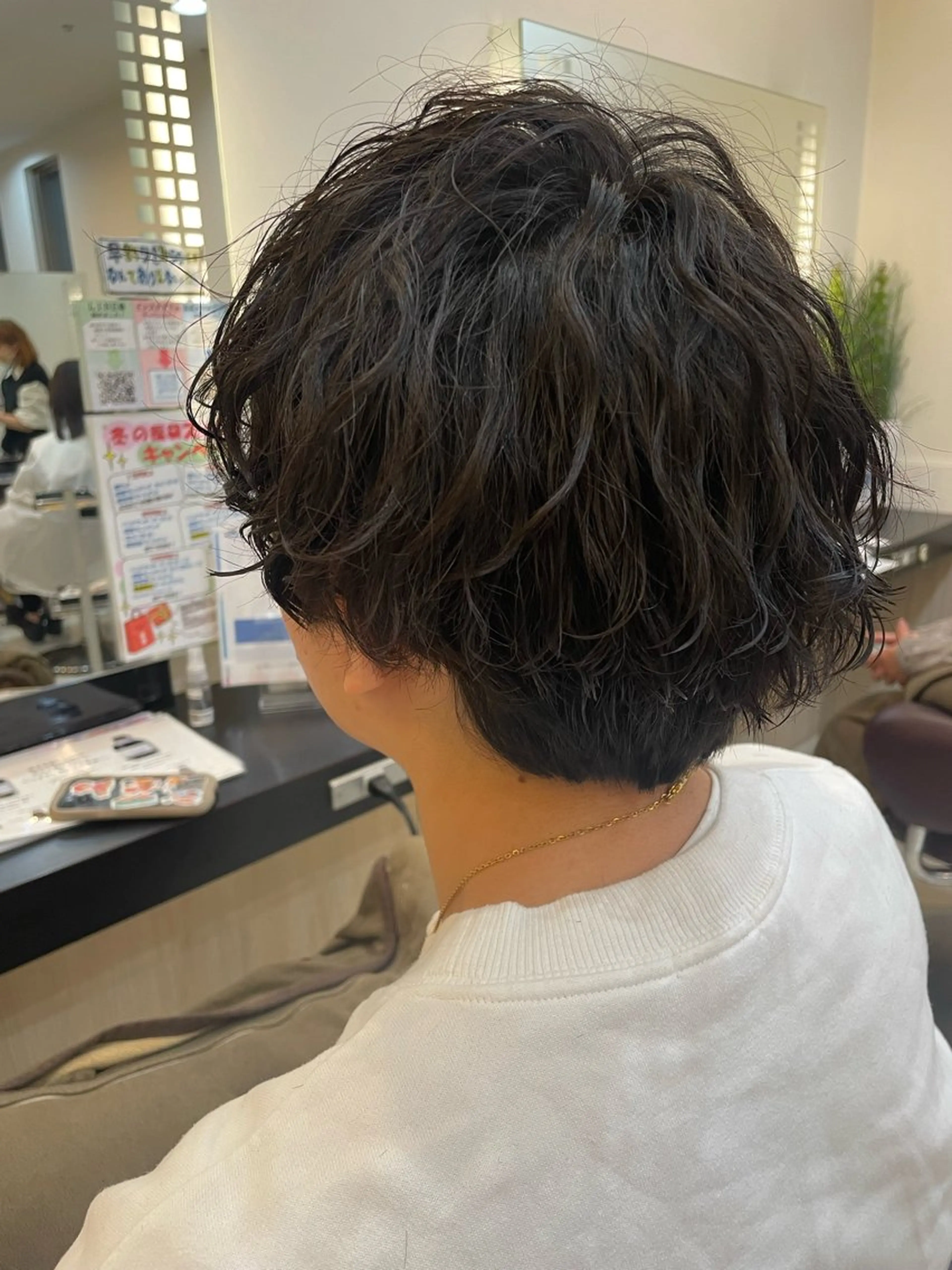 ショート パーマ メンズ カット パーマ リリー /Men's/パーマのヘアスタイル