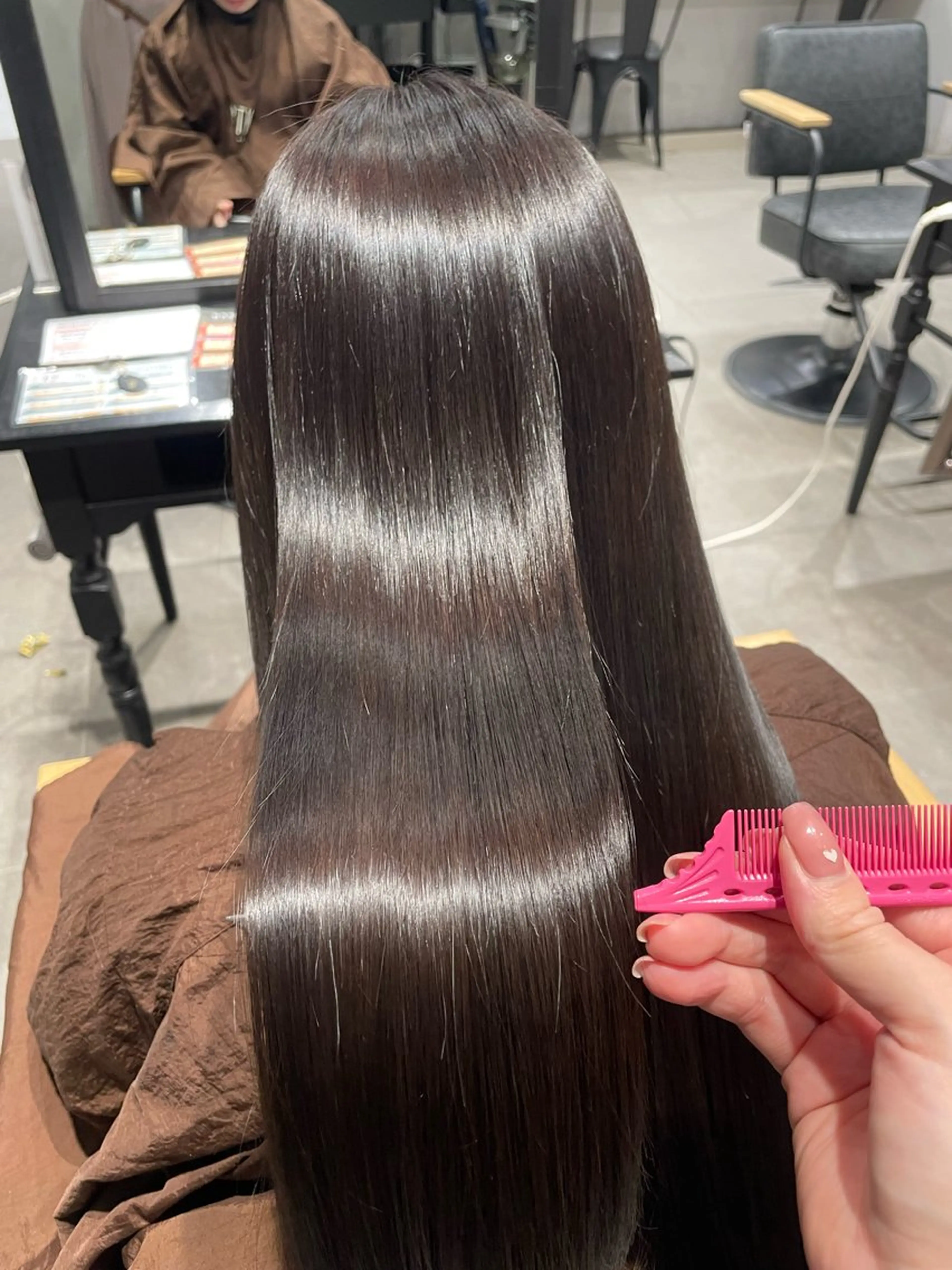 ロング 髪質改善 茂木 結希のヘアスタイル