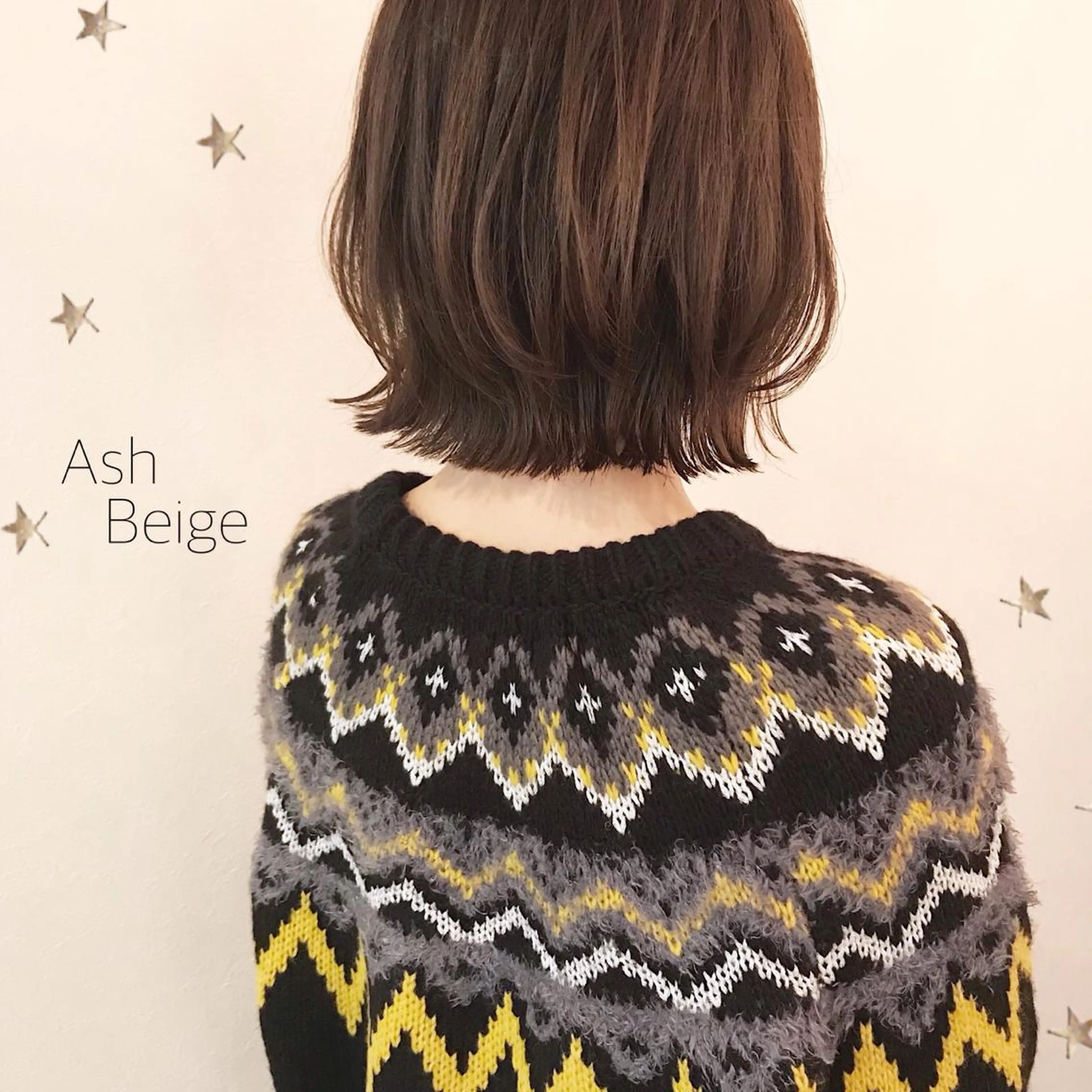 ショート カラー 市川 千夏のヘアスタイル